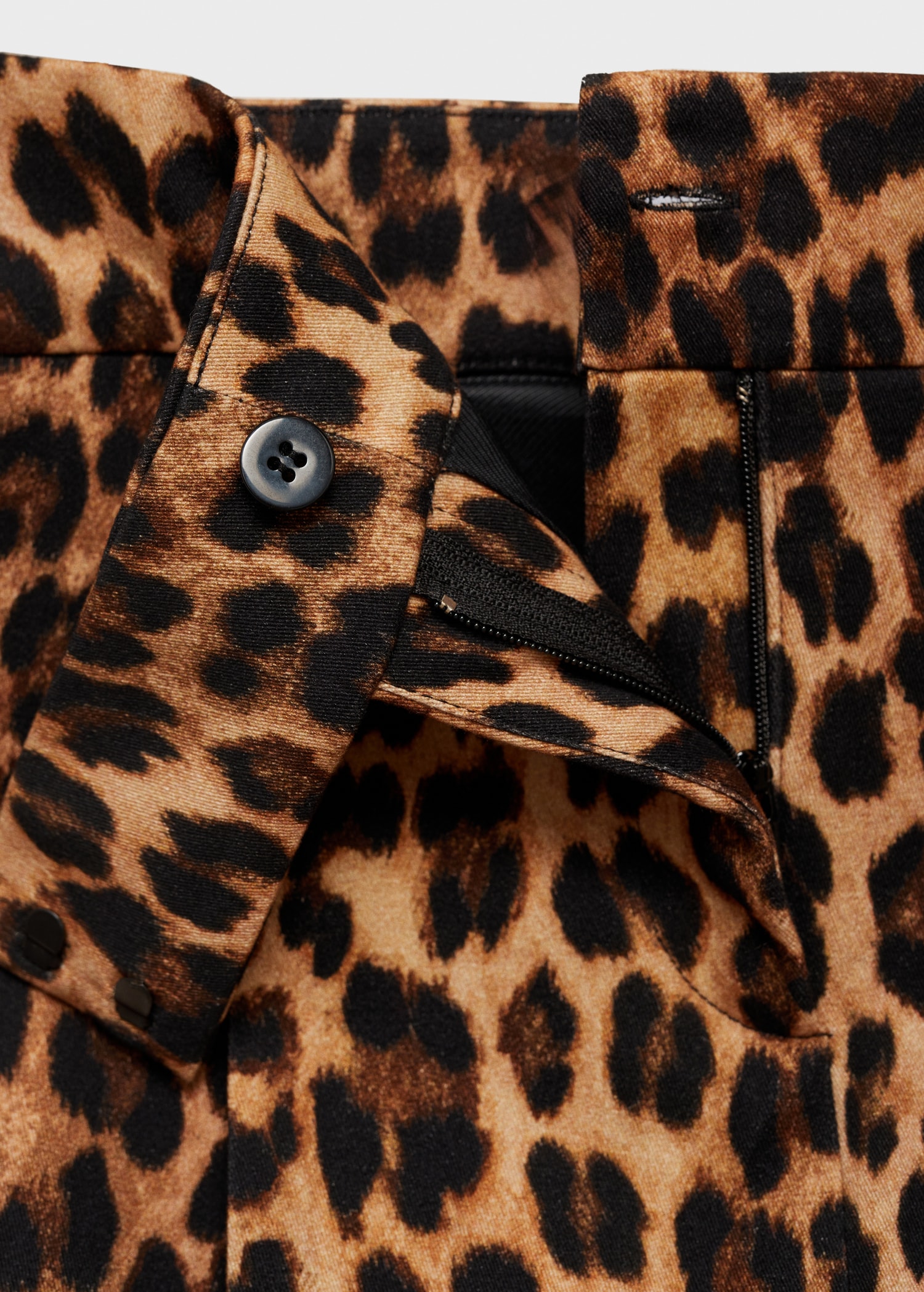 Falda pantalón leopardo