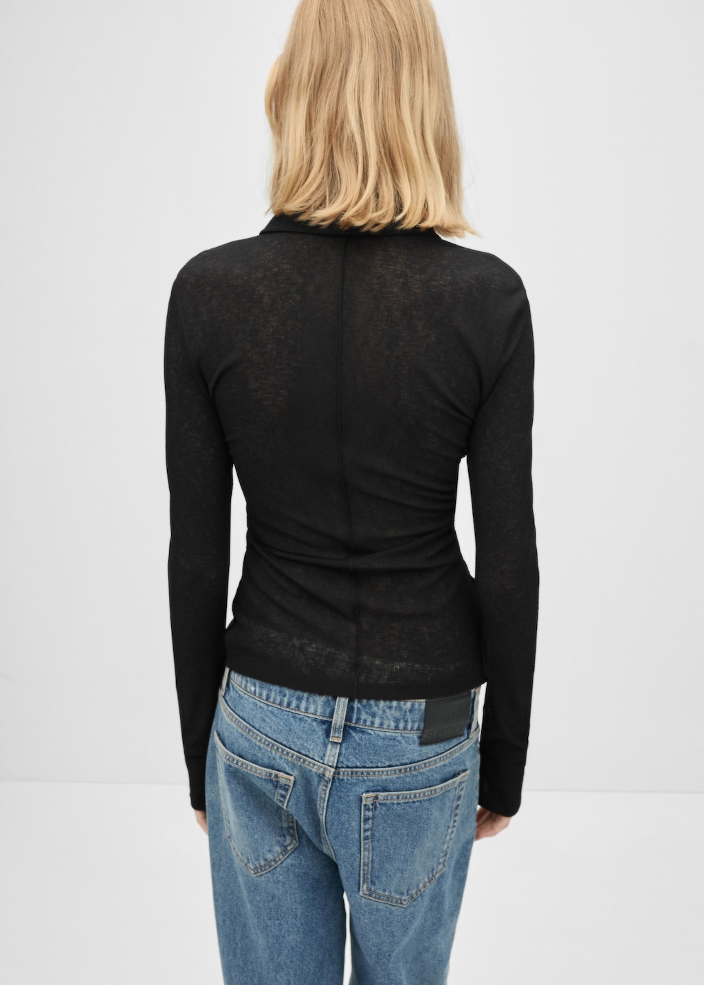 Mango camisas manga larga hotsell