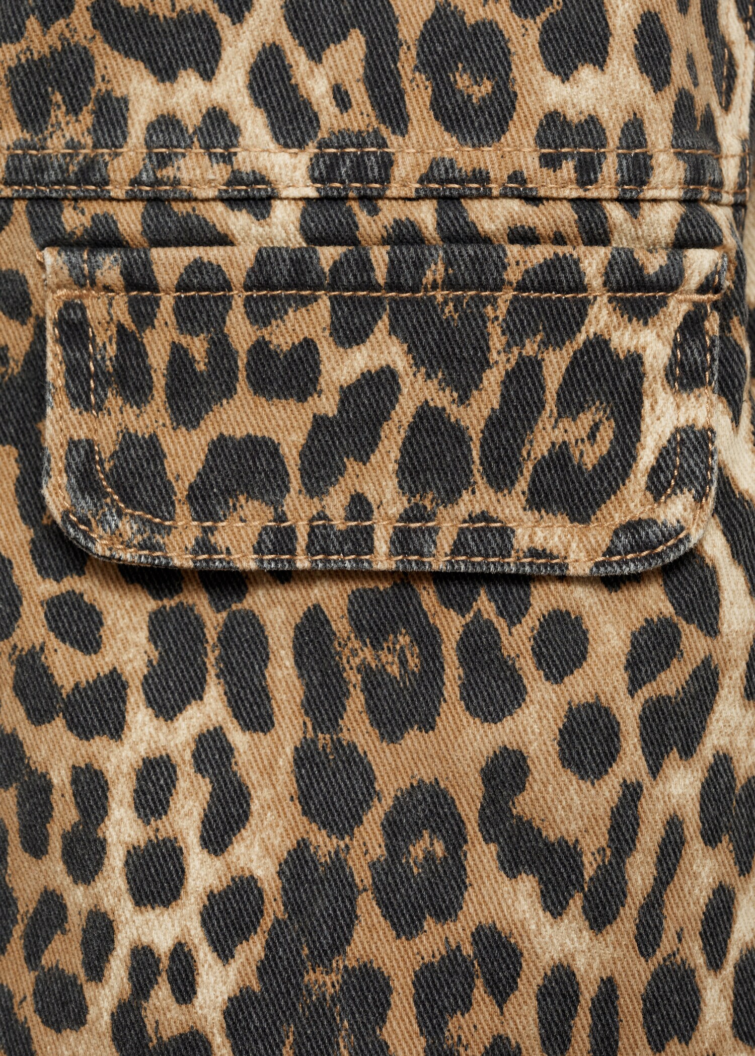 Cazadora vaquera leopardo - Detalle del artículo 0