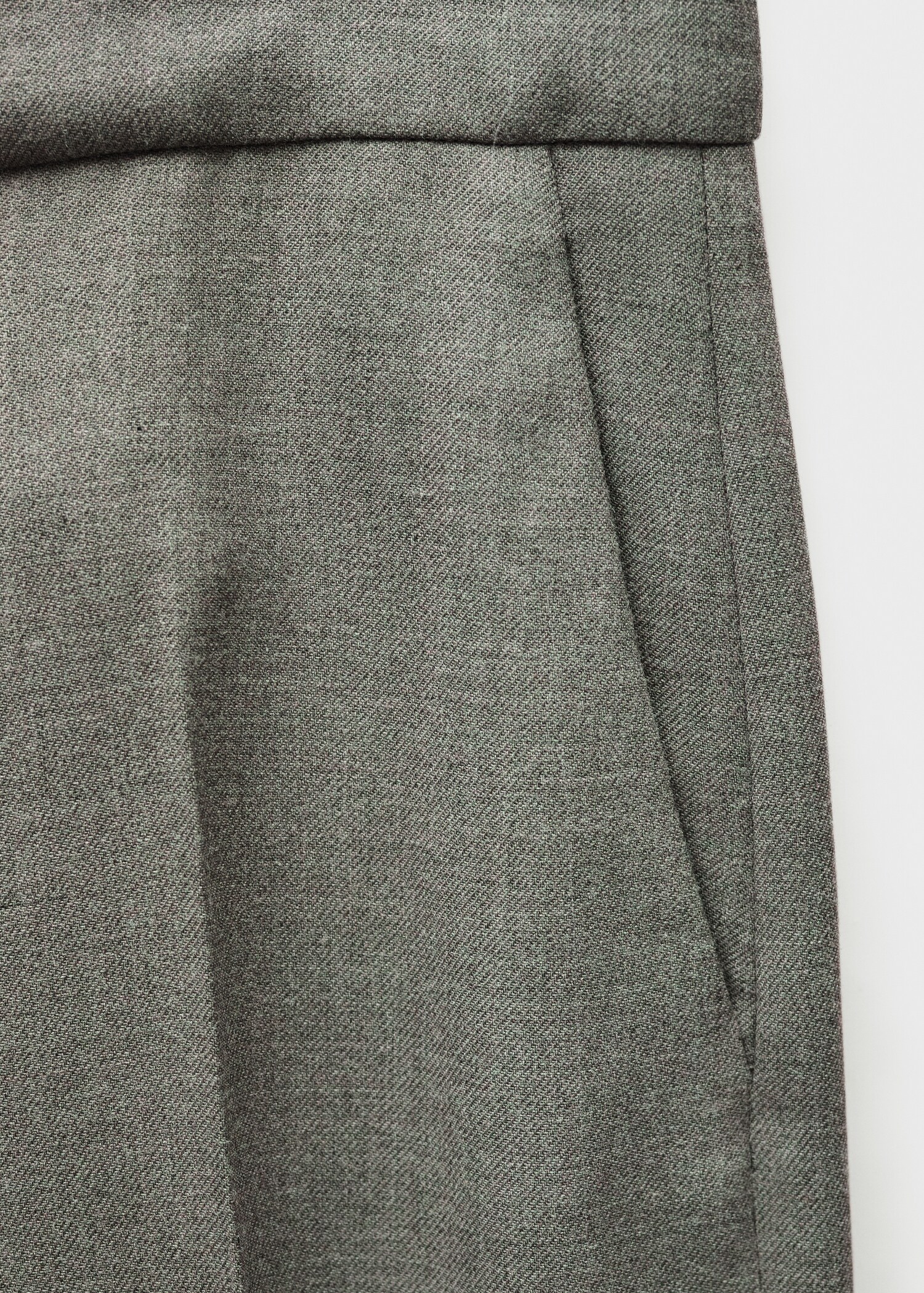 Flared suit trousers - Details of the article 0
