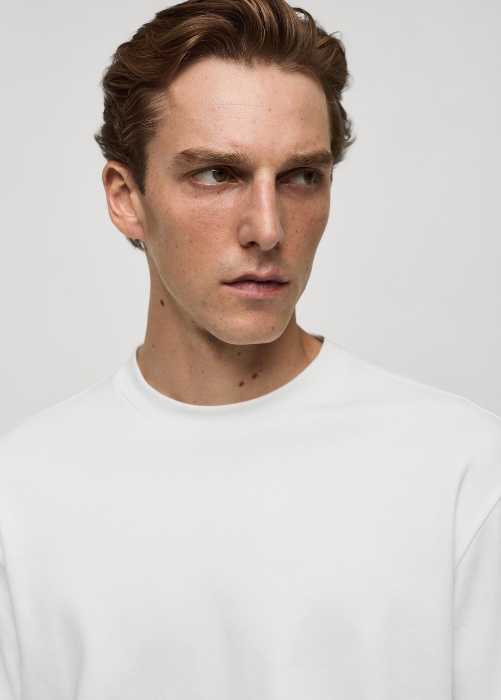Long white t shirt hot sale