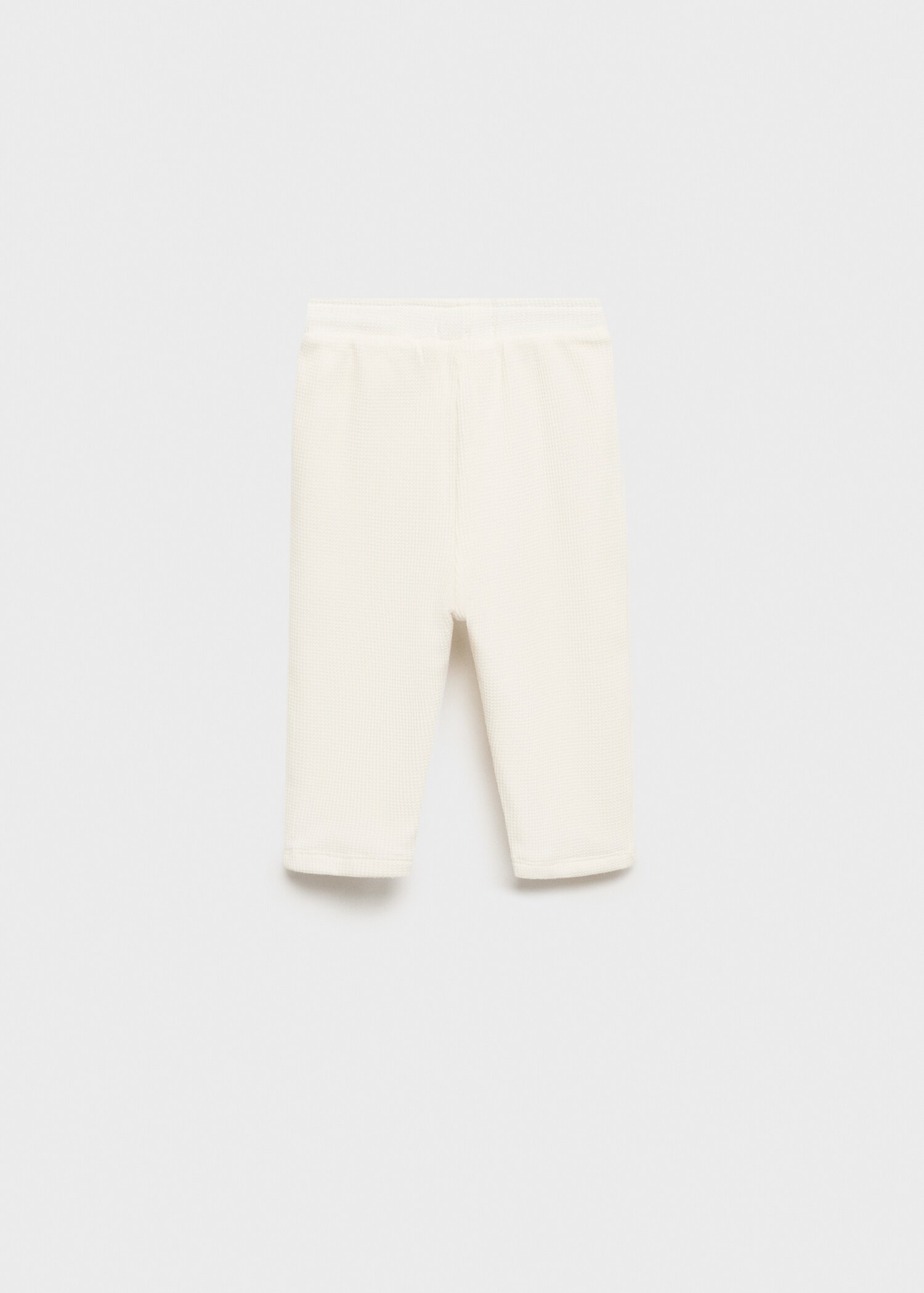 Straight-fit cotton trousers - Reverse of the article