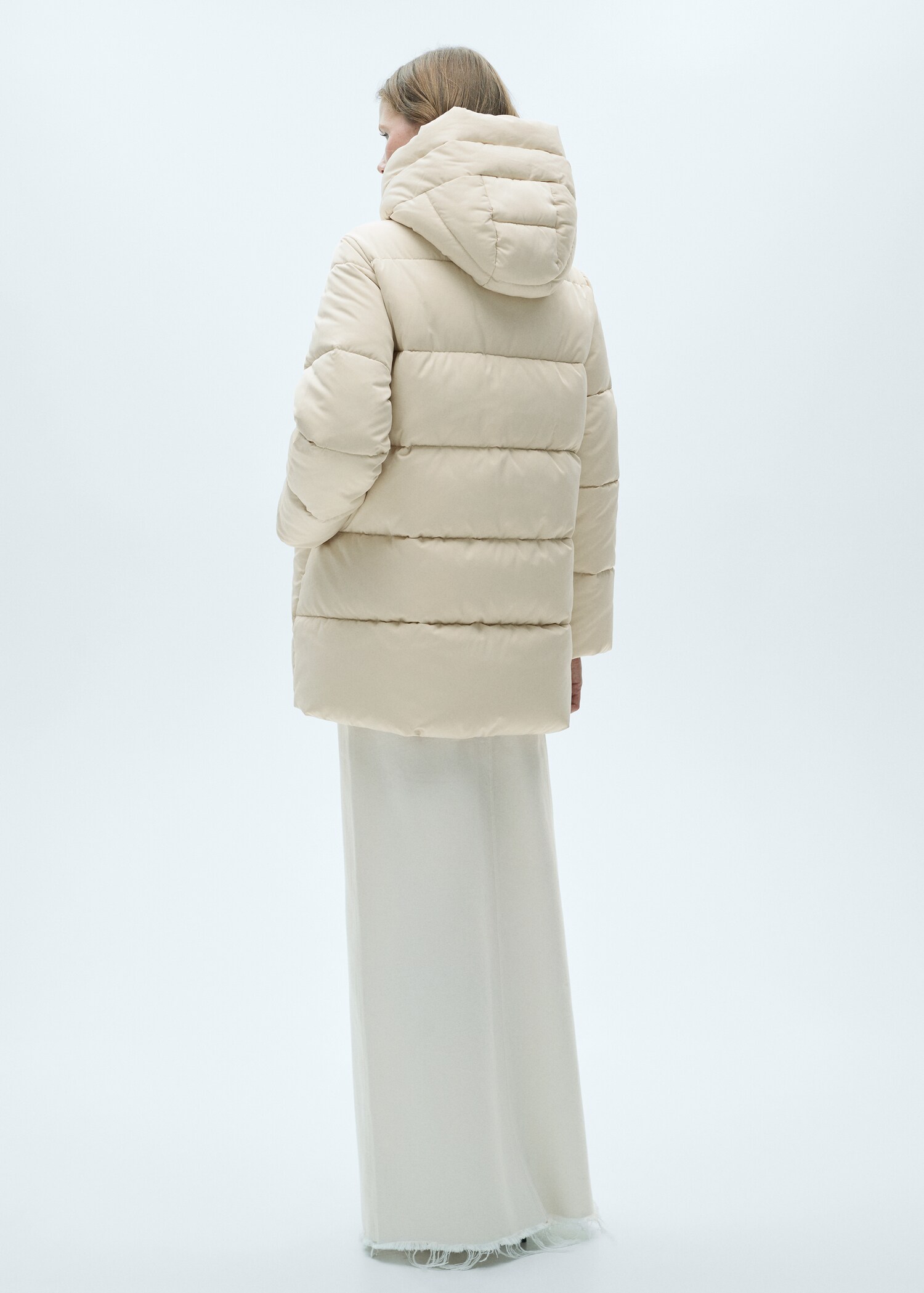 Anorak matelassé capuche - Verso de l’article
