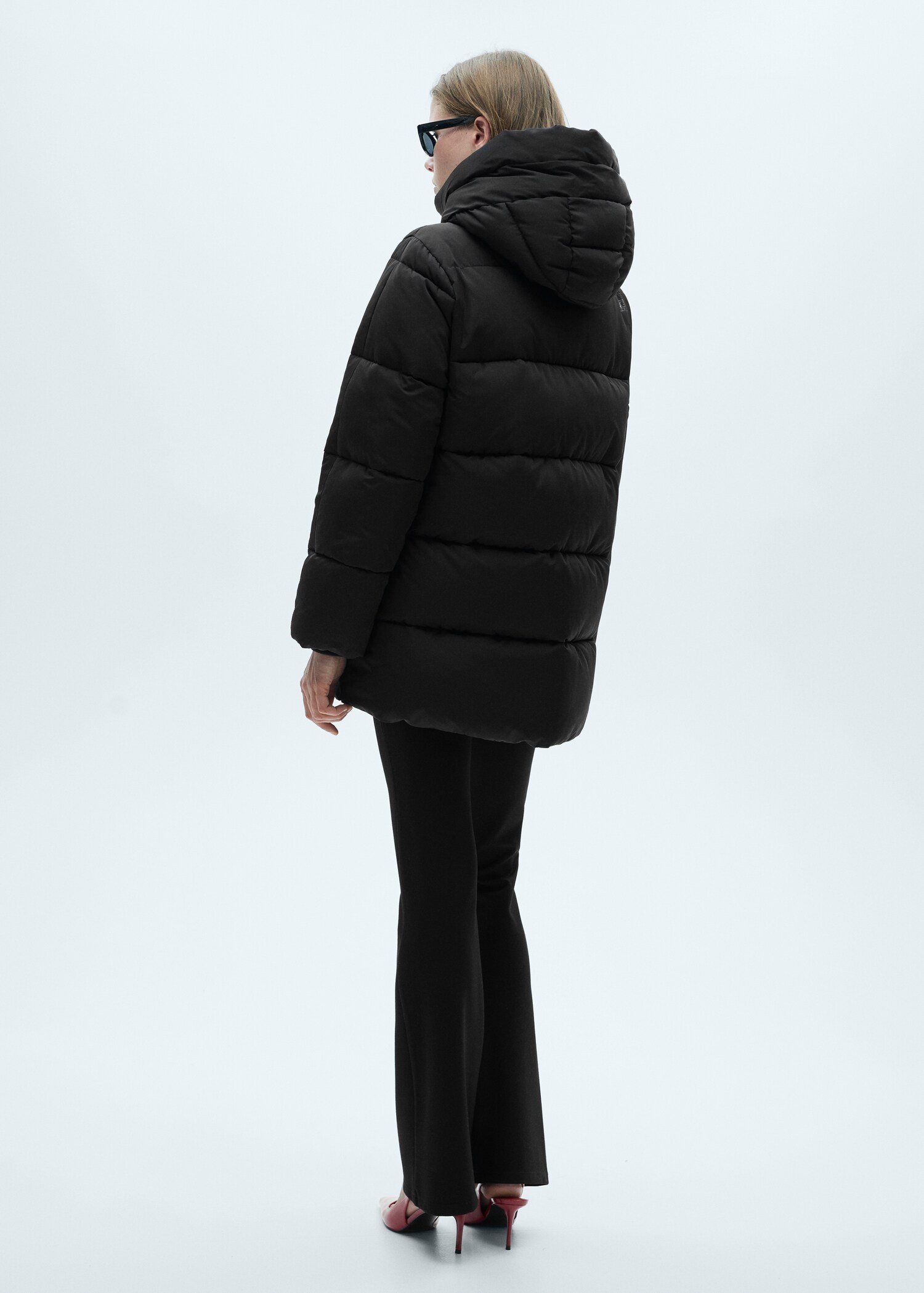 Anorak matelassé capuche - Verso de l’article