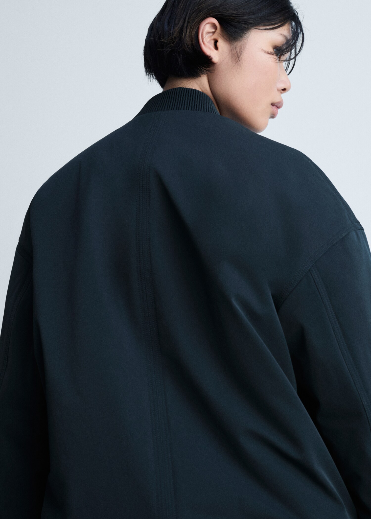 Veste bomber double fermeture Éclair - Détail de l'article 2