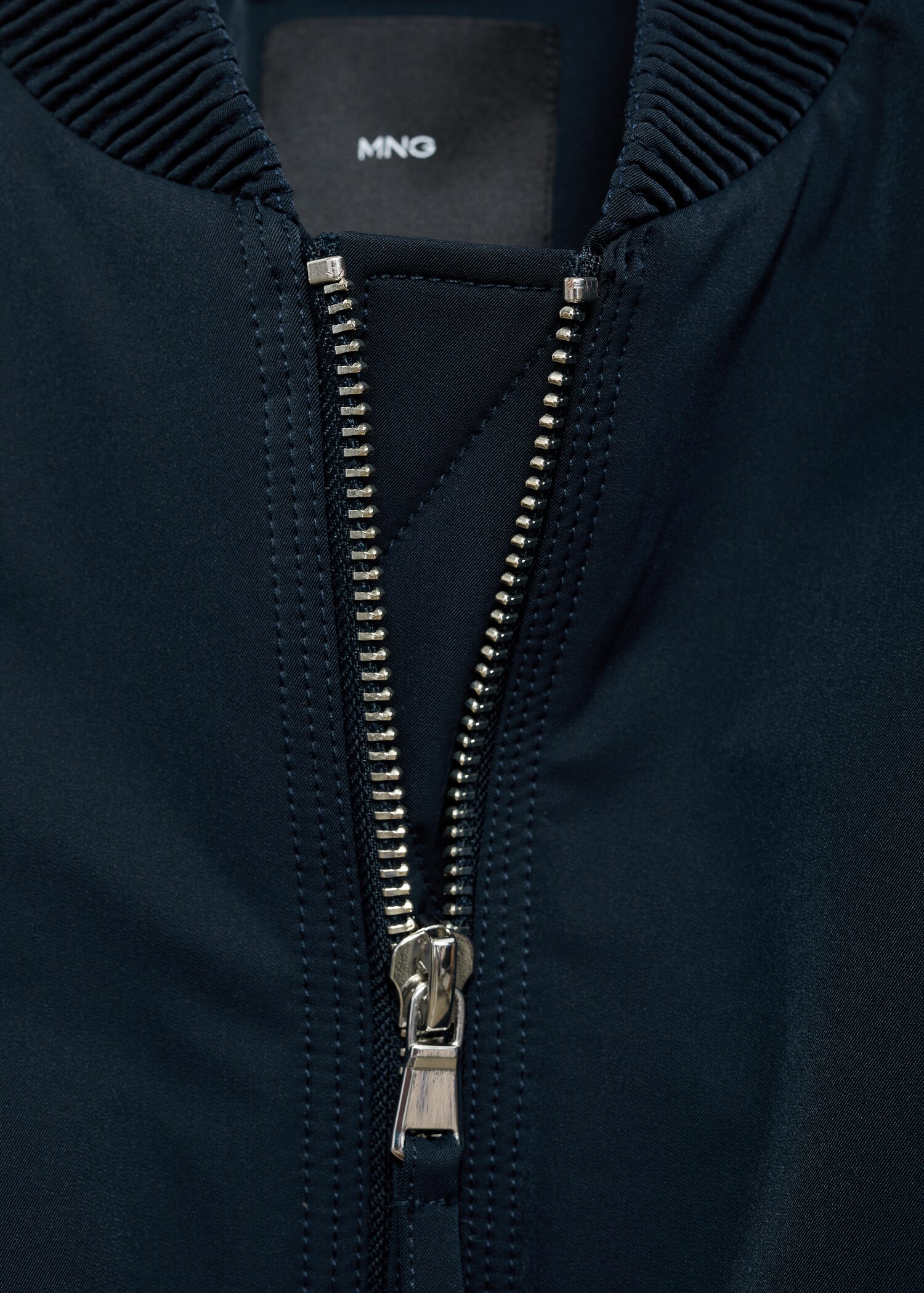 Veste bomber double fermeture Éclair - Détail de l'article 8