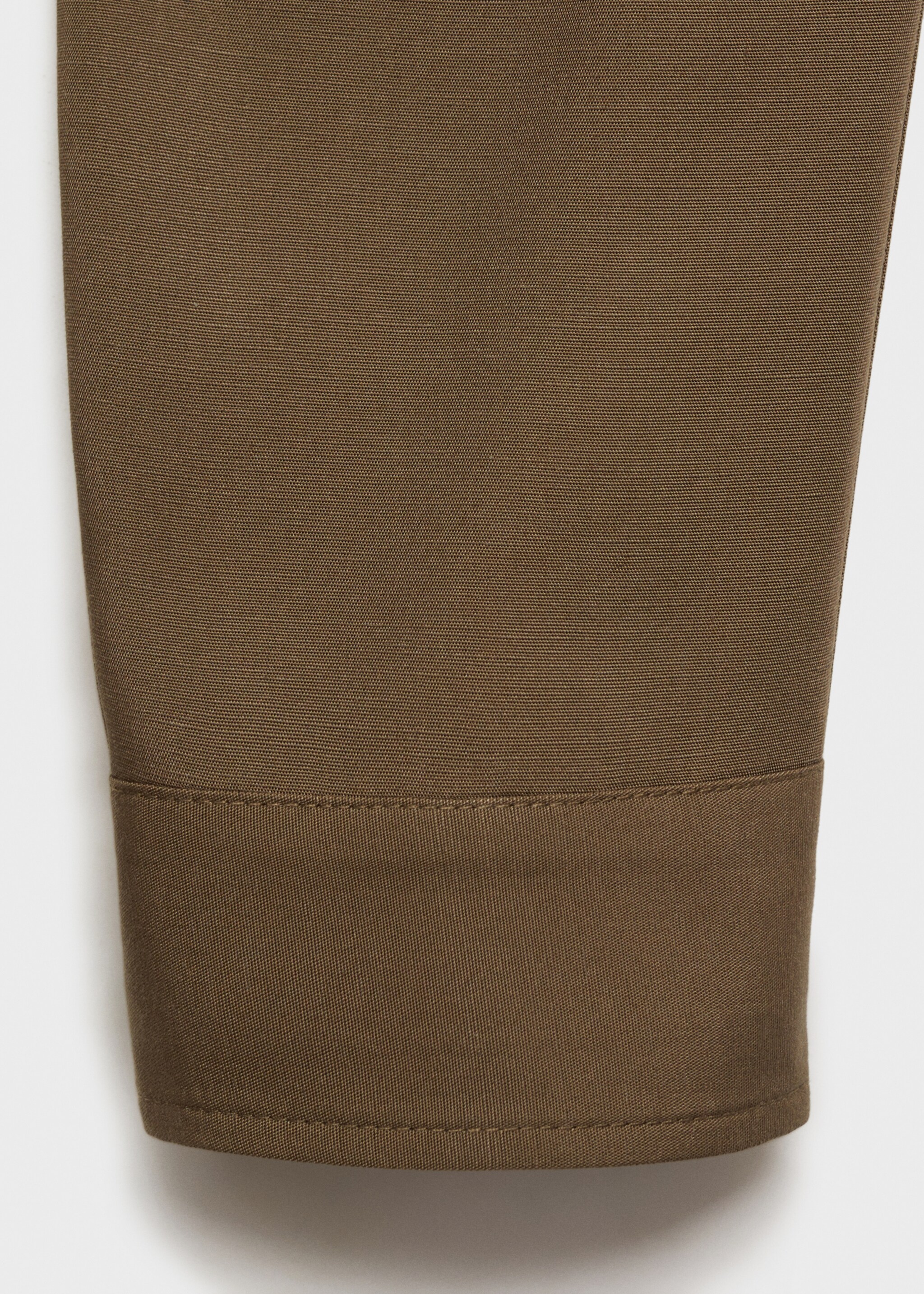 Chaqueta lyocell bolsillos - Detalle del artículo 0