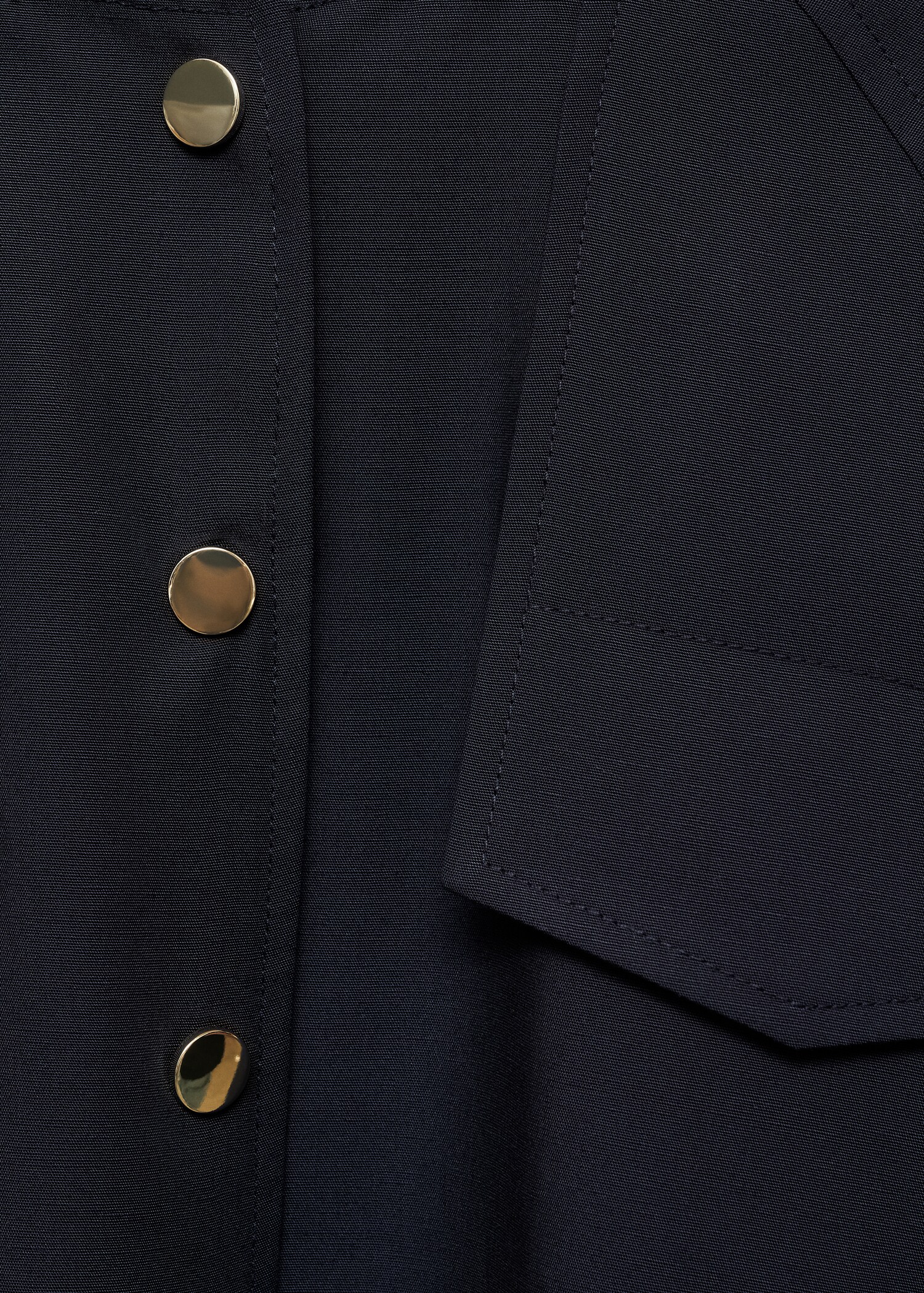 Chaqueta lyocell bolsillos - Detalle del artículo 8