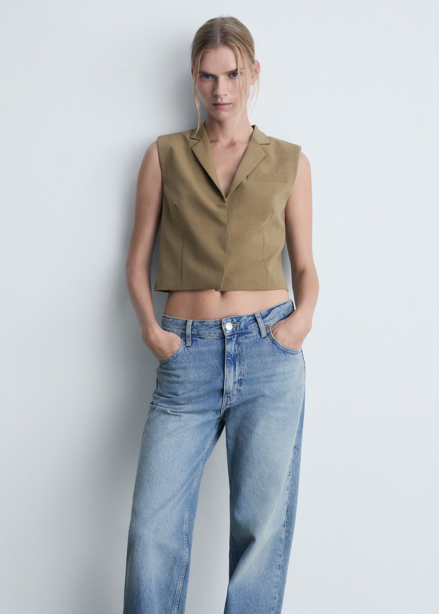 Fitted suit top - Details of the article 2
