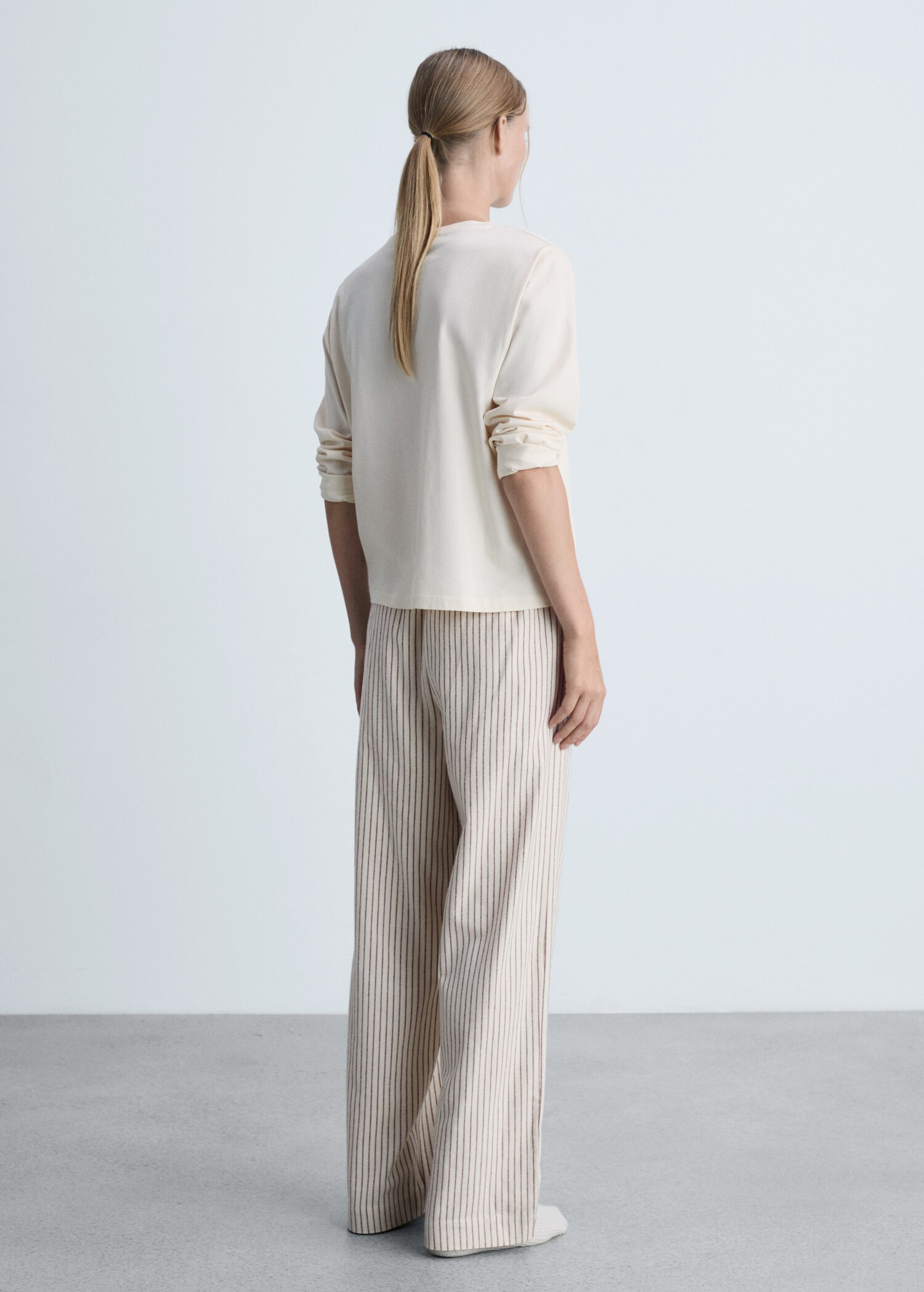Pyjama deux pièces flanelle - Verso de l’article