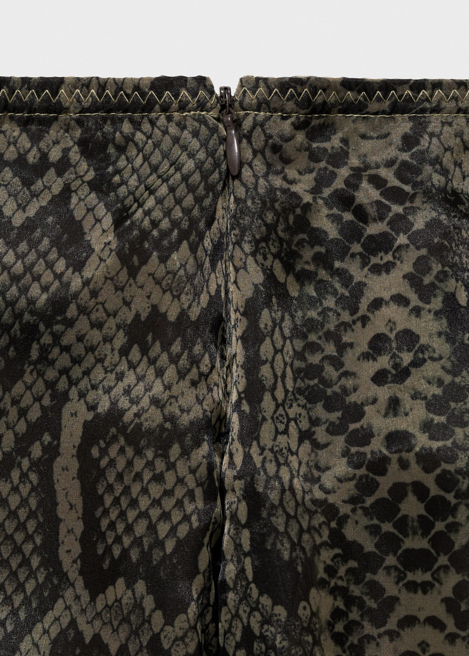 Jupe organza imprimé animal - Détail de l'article 0