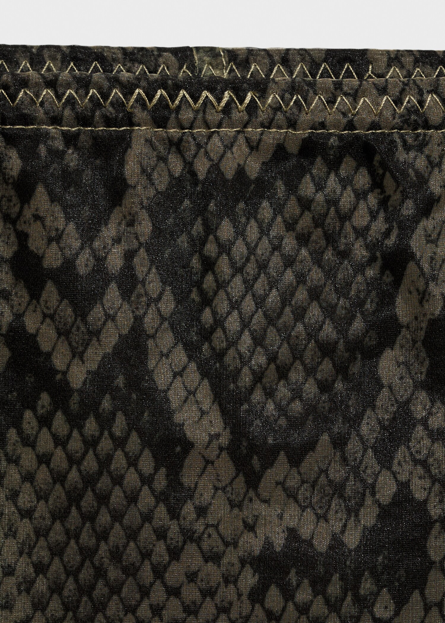 Jupe organza imprimé animal - Détail de l'article 8