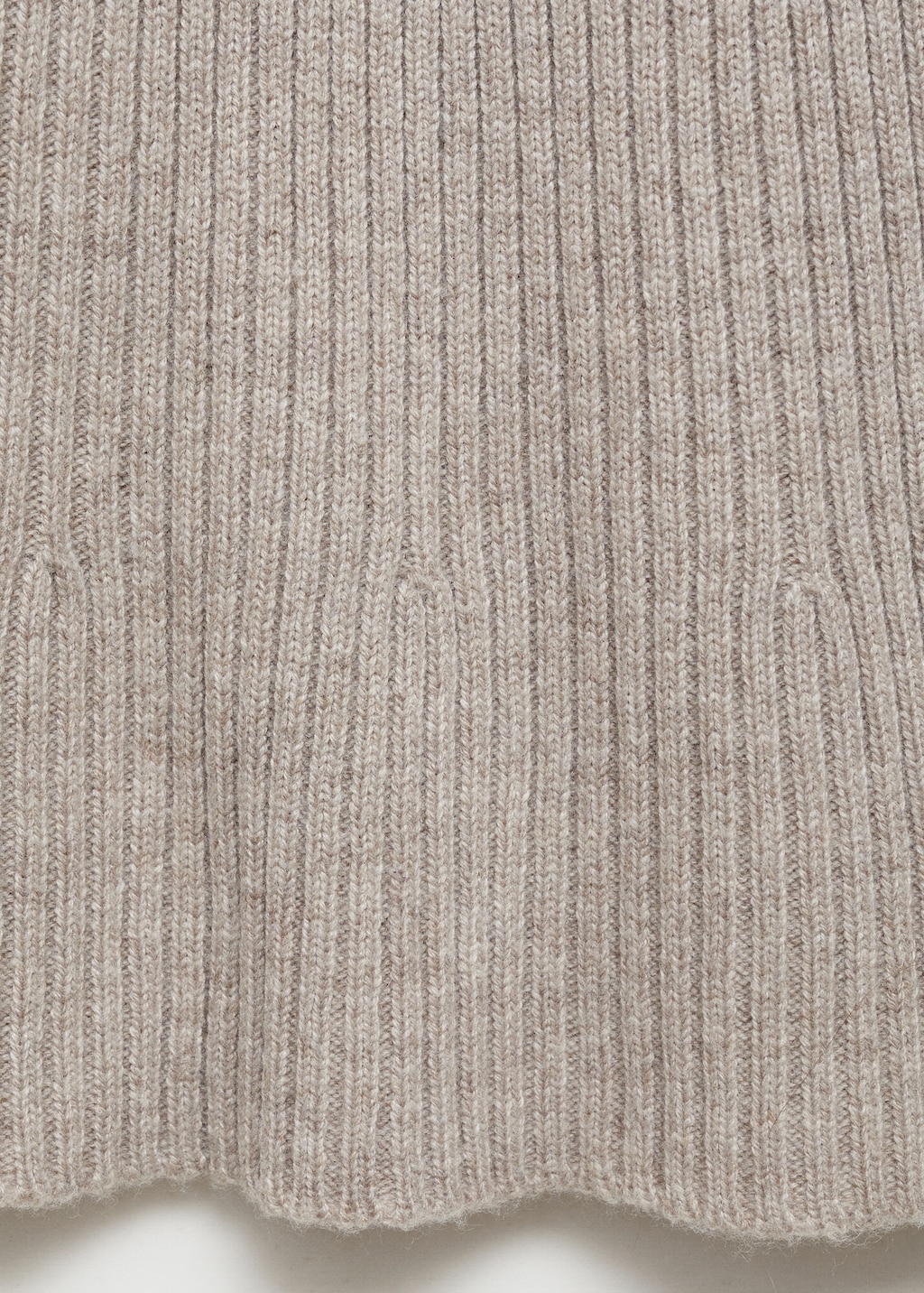 Flared ribbed knitted trousers - Women | MANGO USA