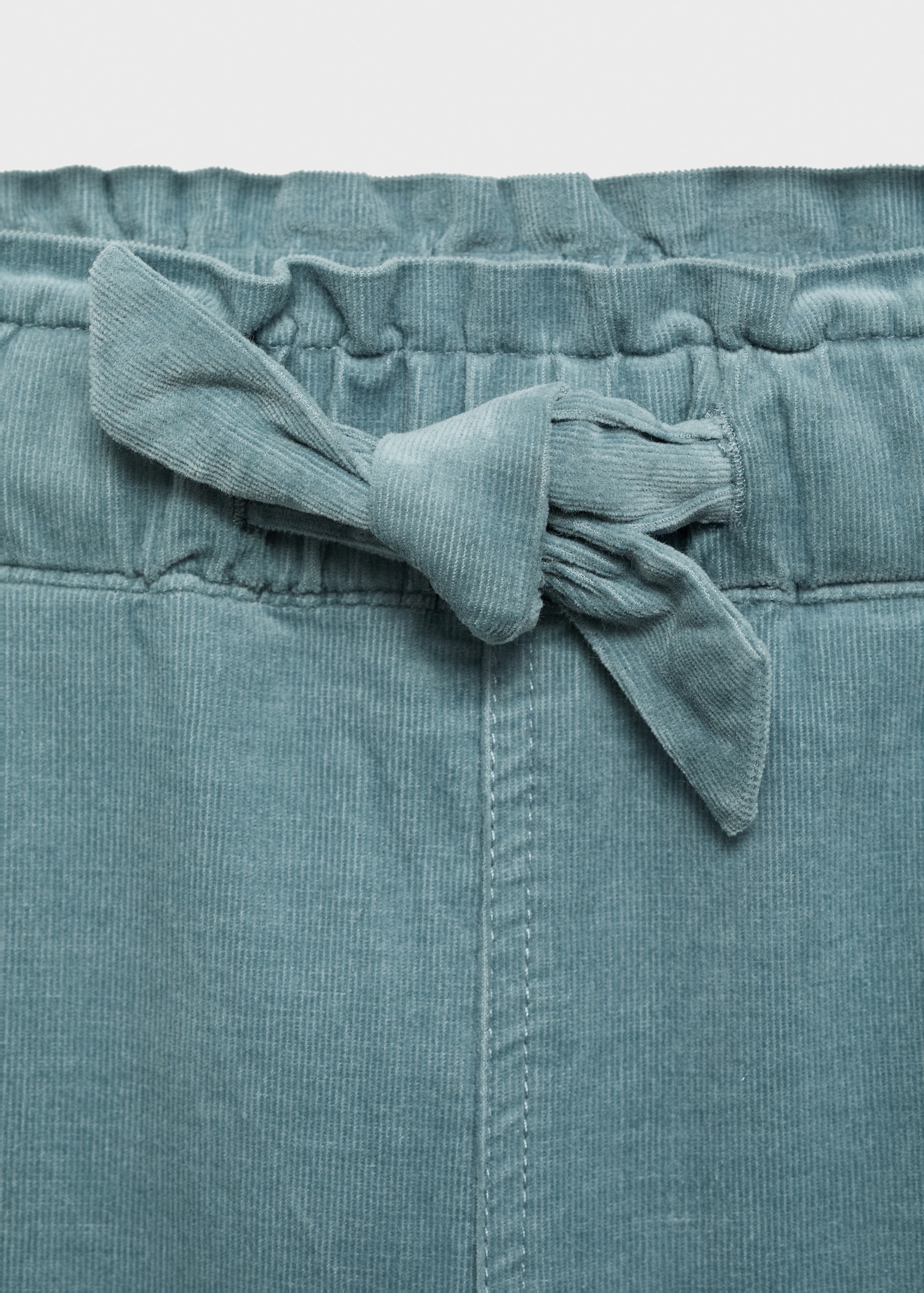 Corduroy trousers with elastic waist - Details of the article 8