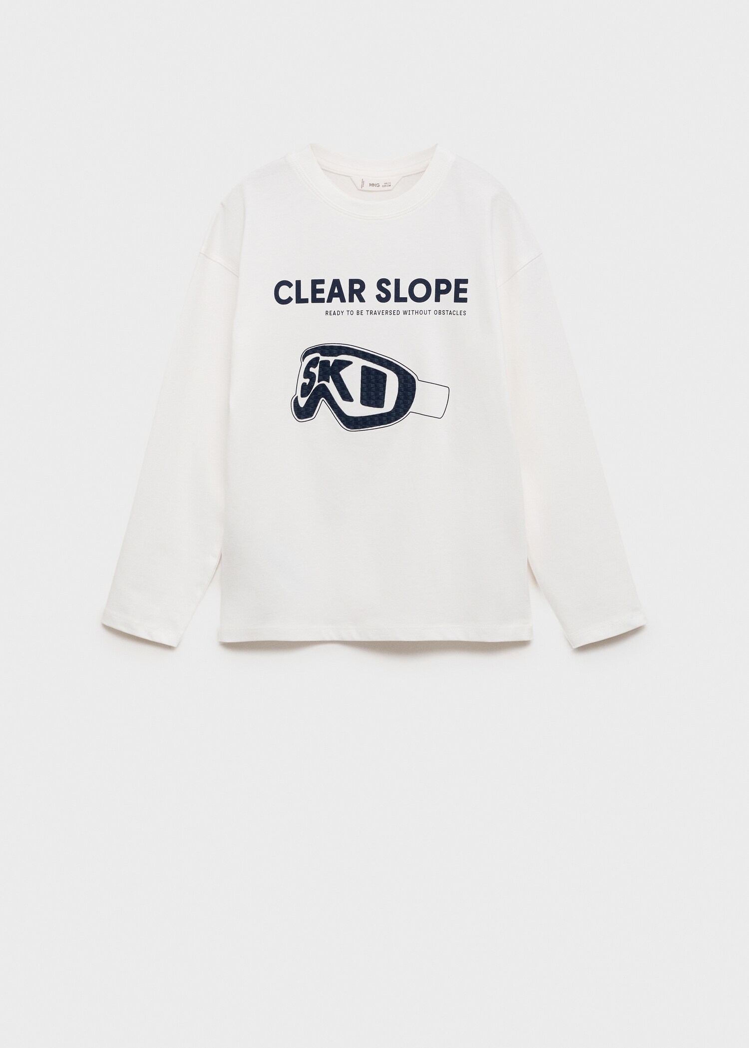T-shirt manches longues imprimé - Article sans modèle