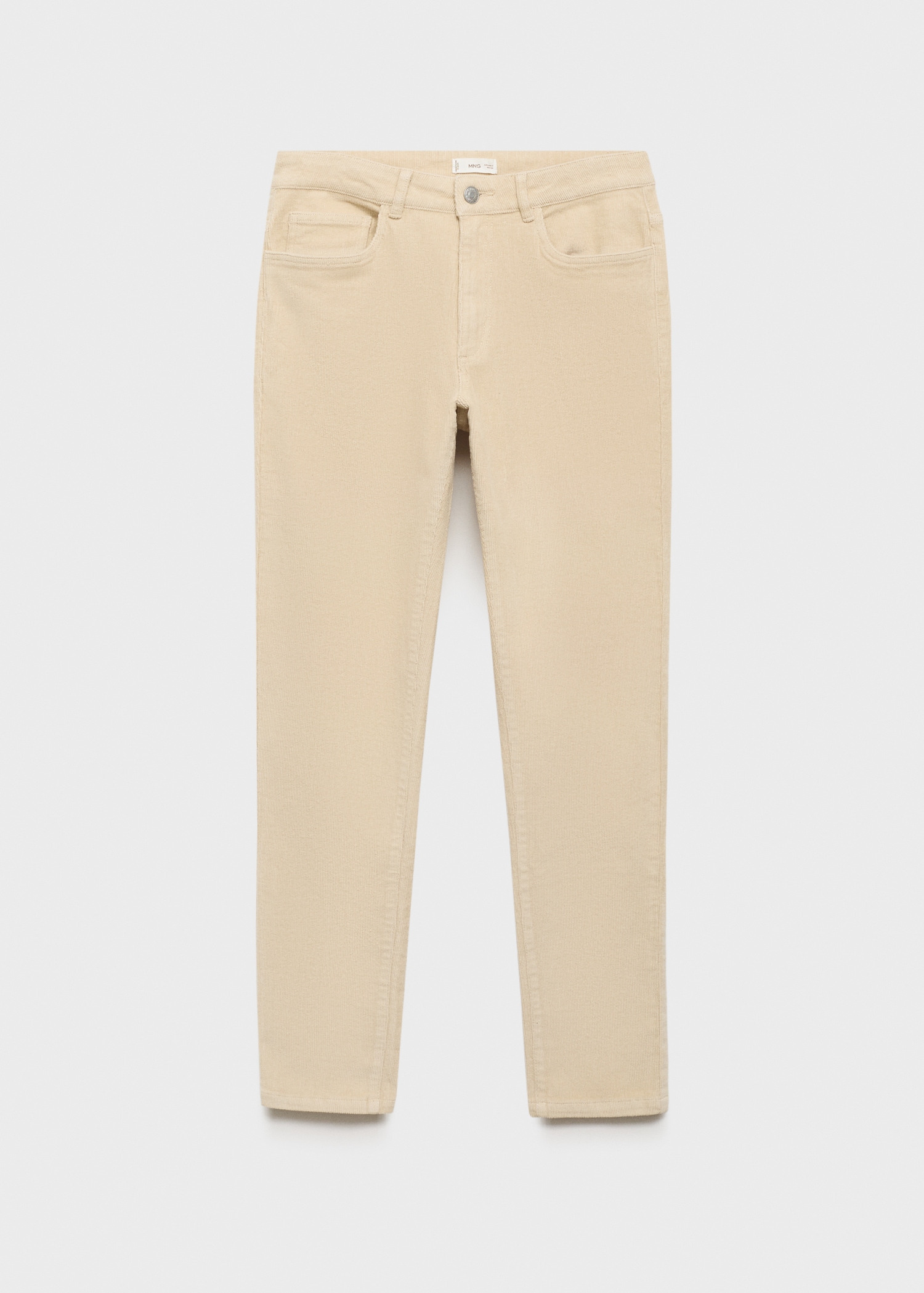 Slim fit corduroy trousers - Article without model