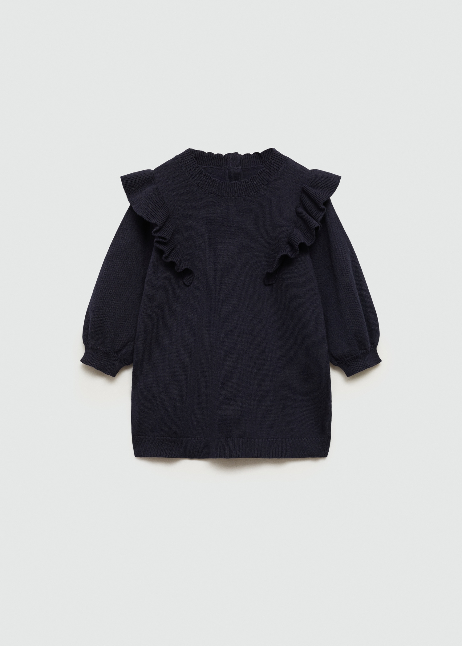 Ruffle knit dress - Article without model