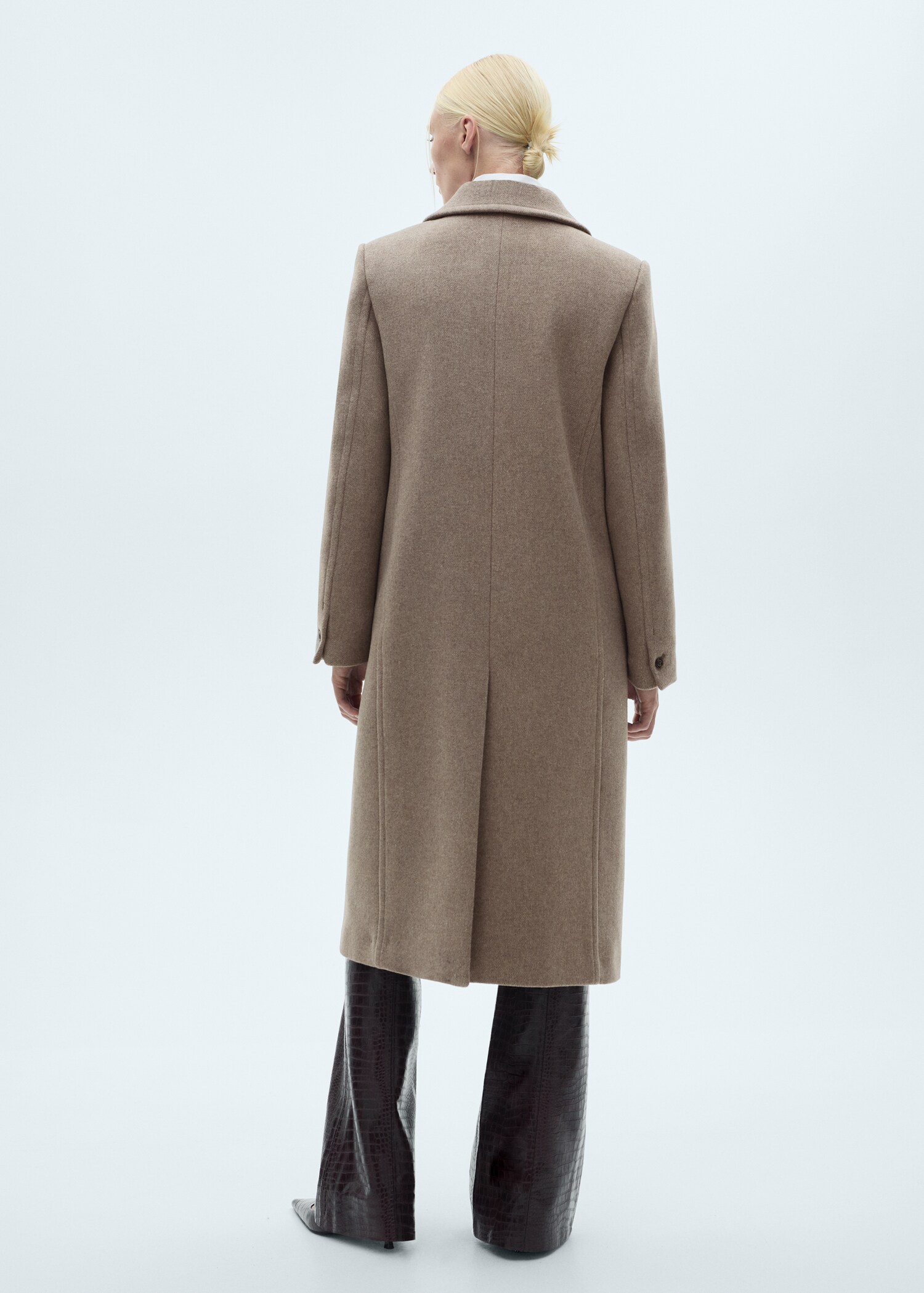 Manteau laine revers - Verso de l’article