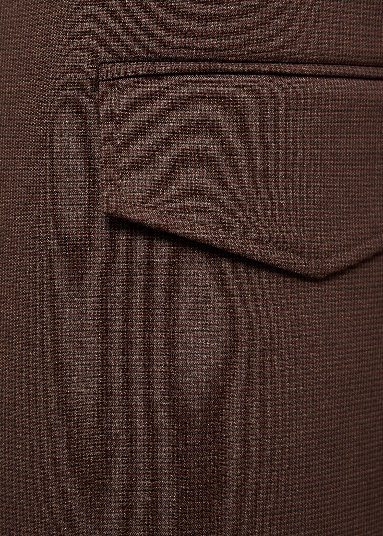 Micro-houndstooth suit jacket - Details of the article 0