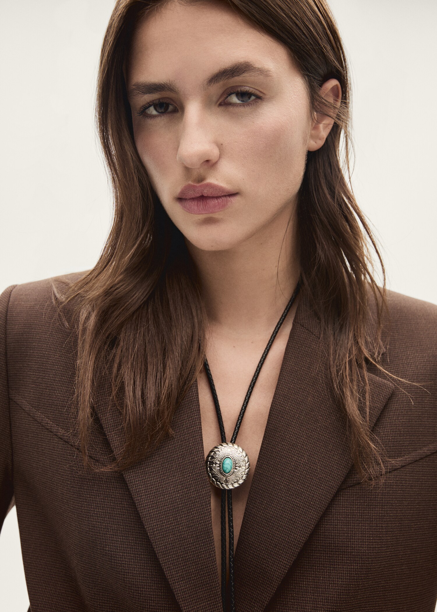 Micro-houndstooth suit jacket - Details of the article 1