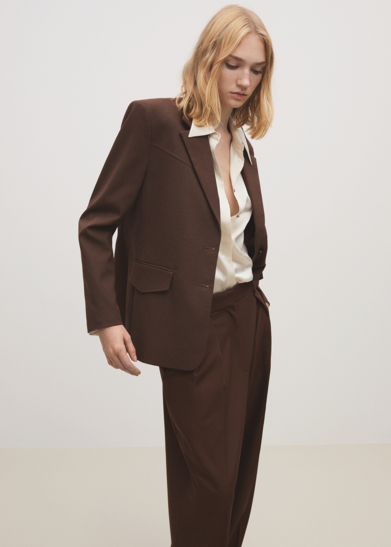 Micro-houndstooth suit jacket - Details of the article 6