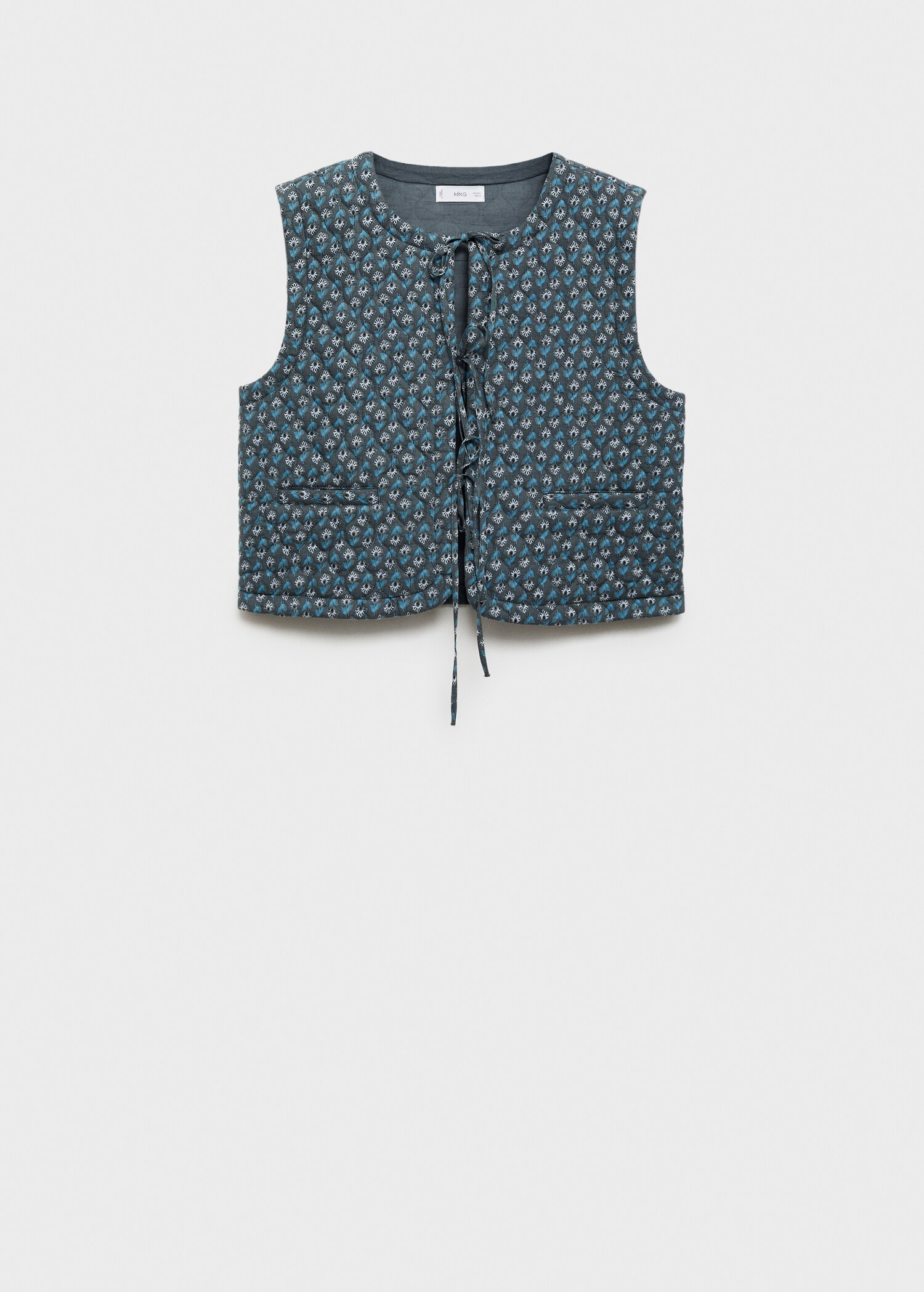 Bodywarmer met print - Artikel zonder model