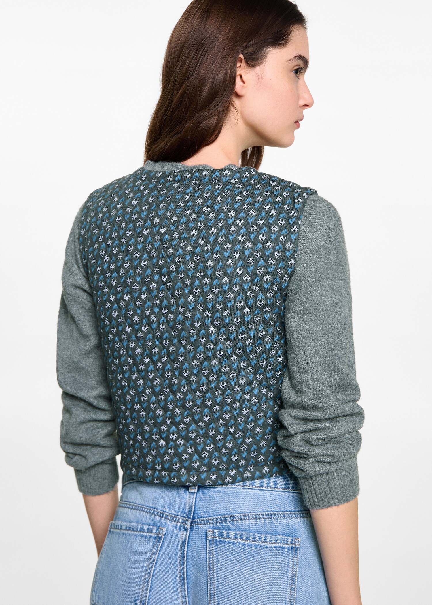 Bodywarmer met print - Achterkant van het artikel