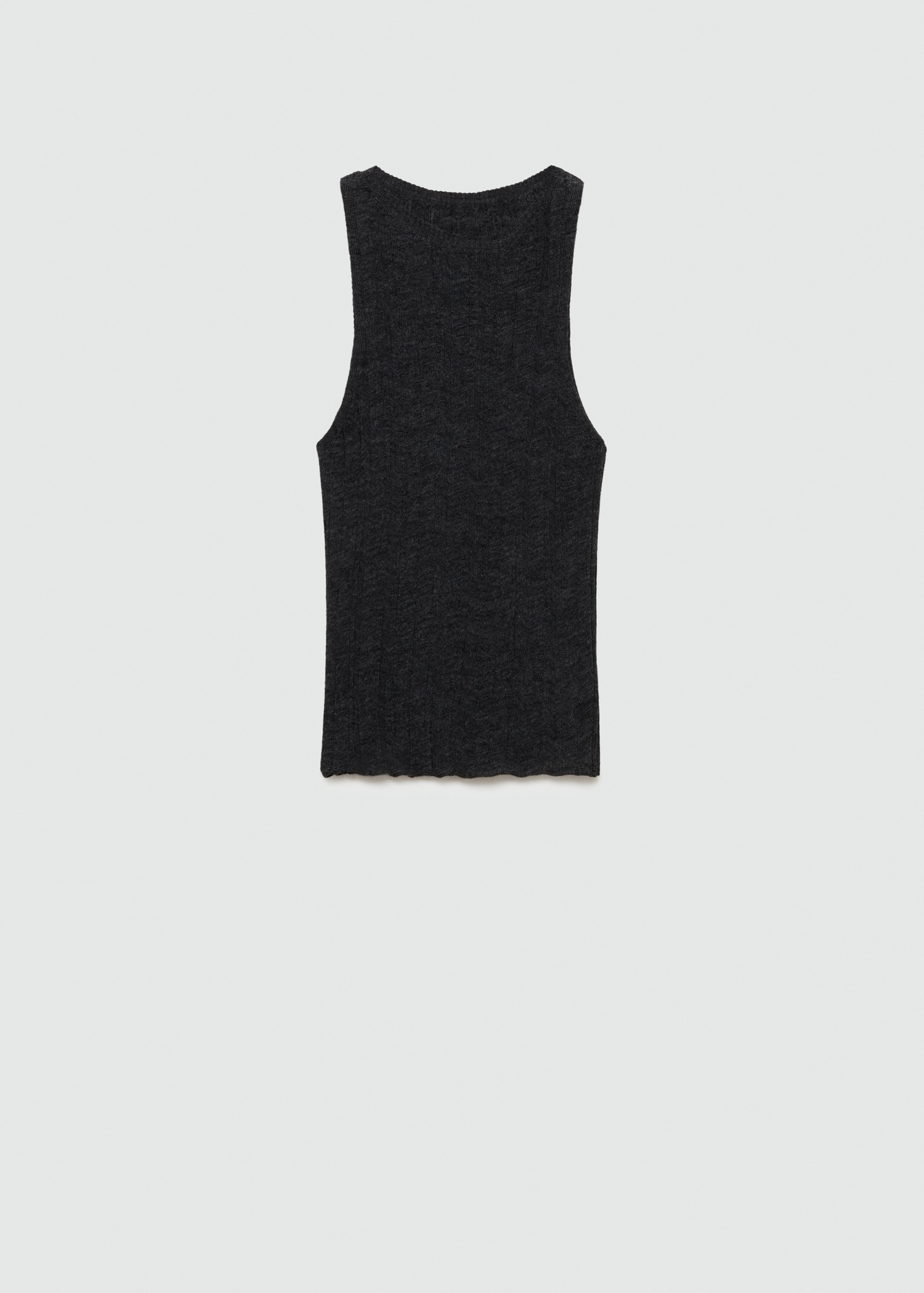 Knit halter top - Article without model