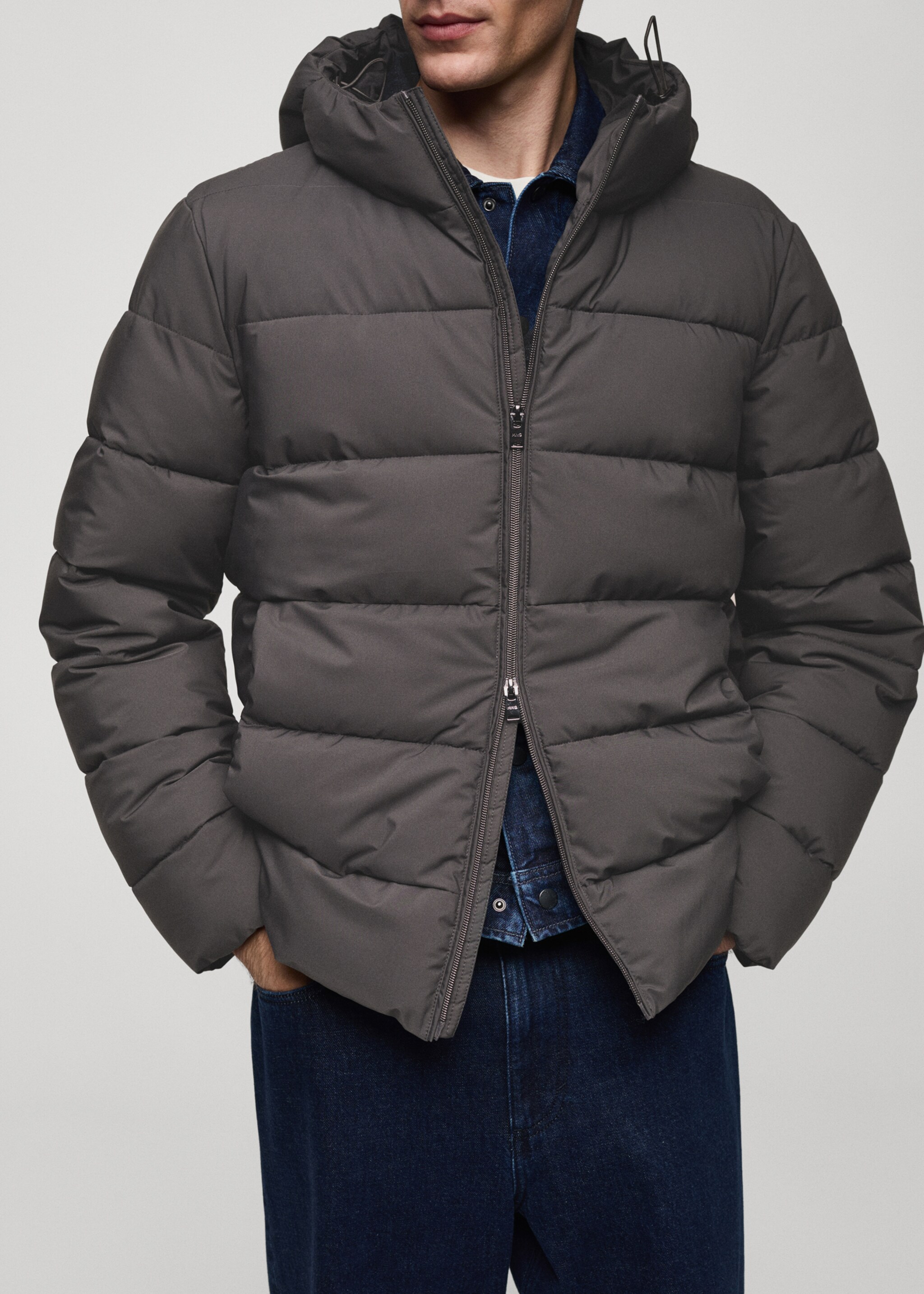 Anorak acolchado impermeable termoregulador - Detalle del artículo 6
