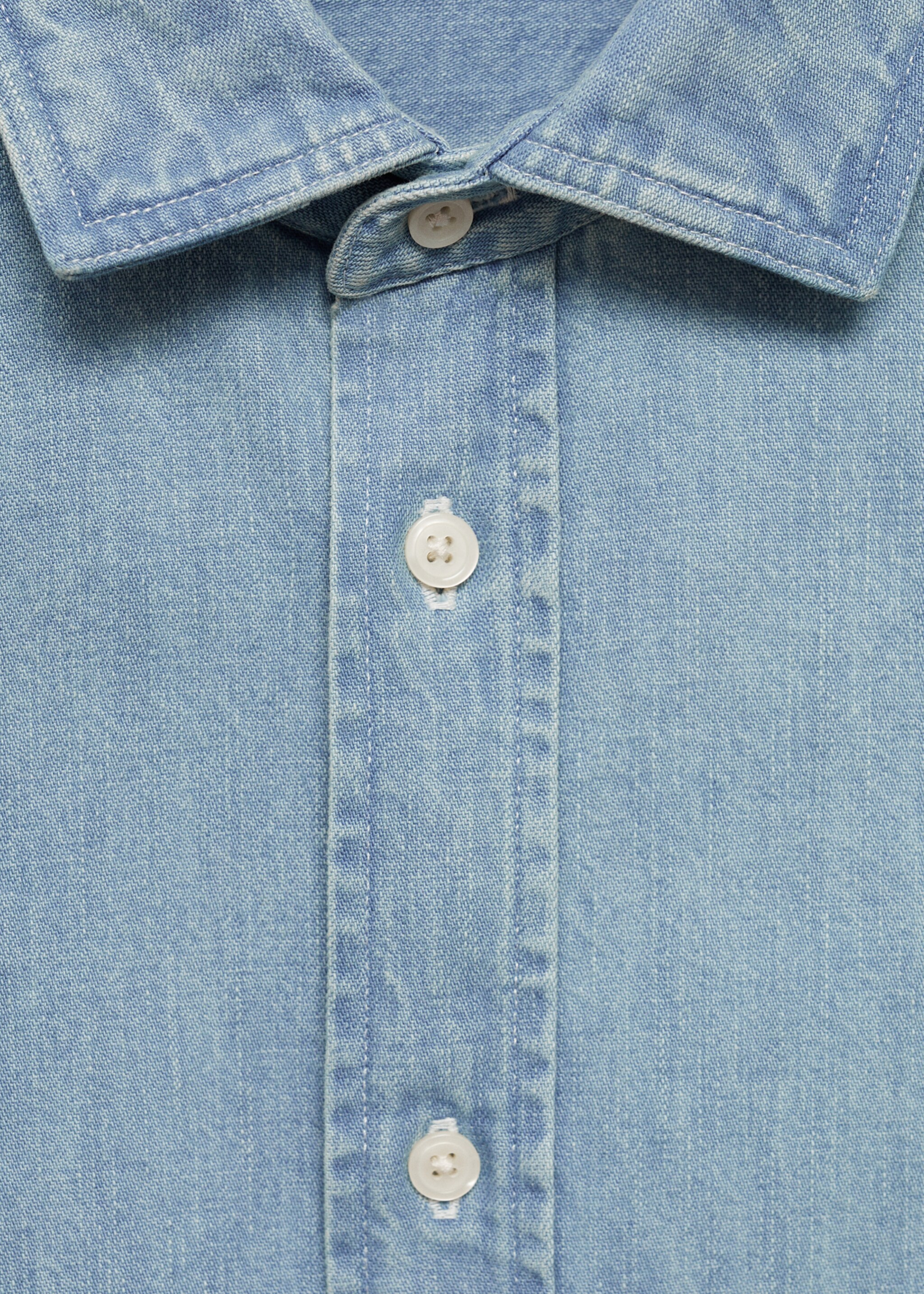 Camisa vaquera regular fit - Detalle del artículo 8