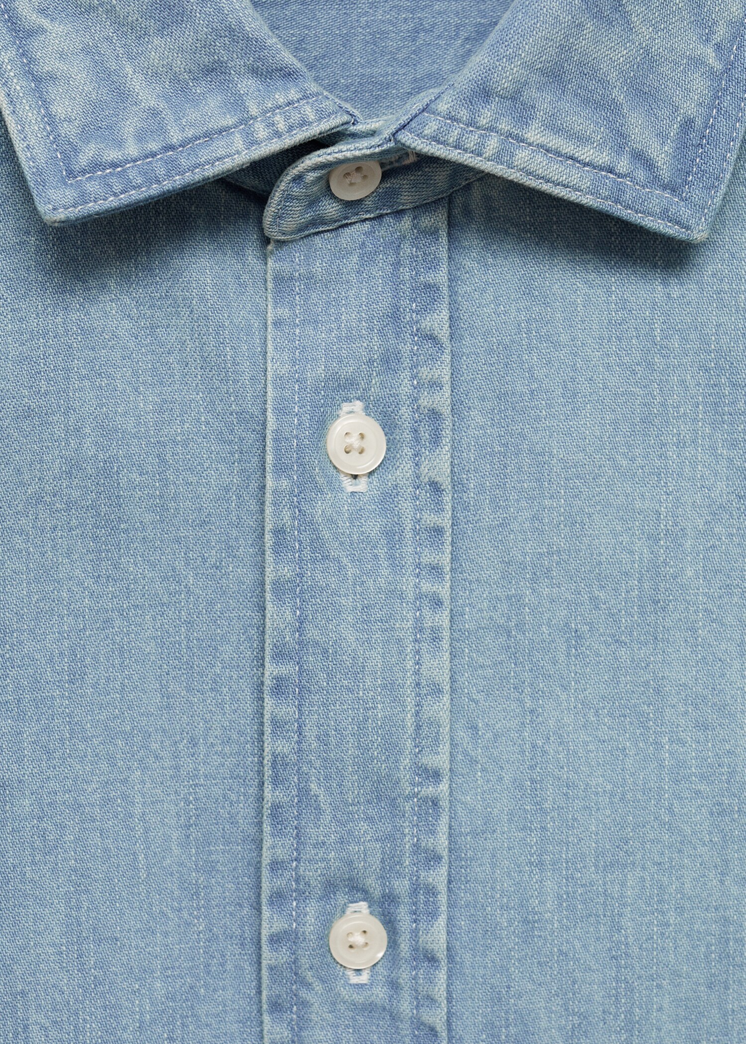 Camisa vaquera regular fit - Detalle del artículo 8