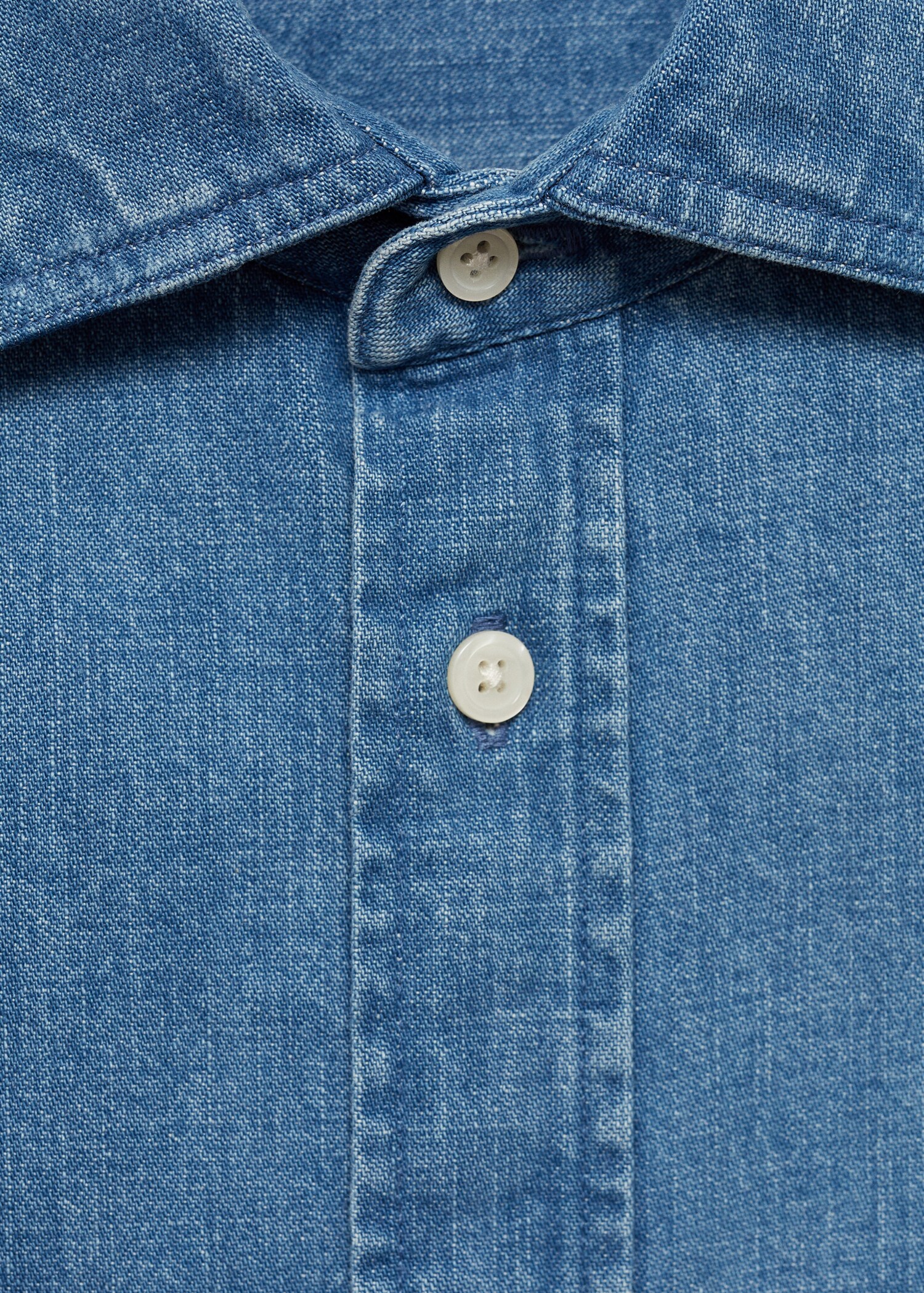 Camisa vaquera regular fit - Detalle del artículo 8