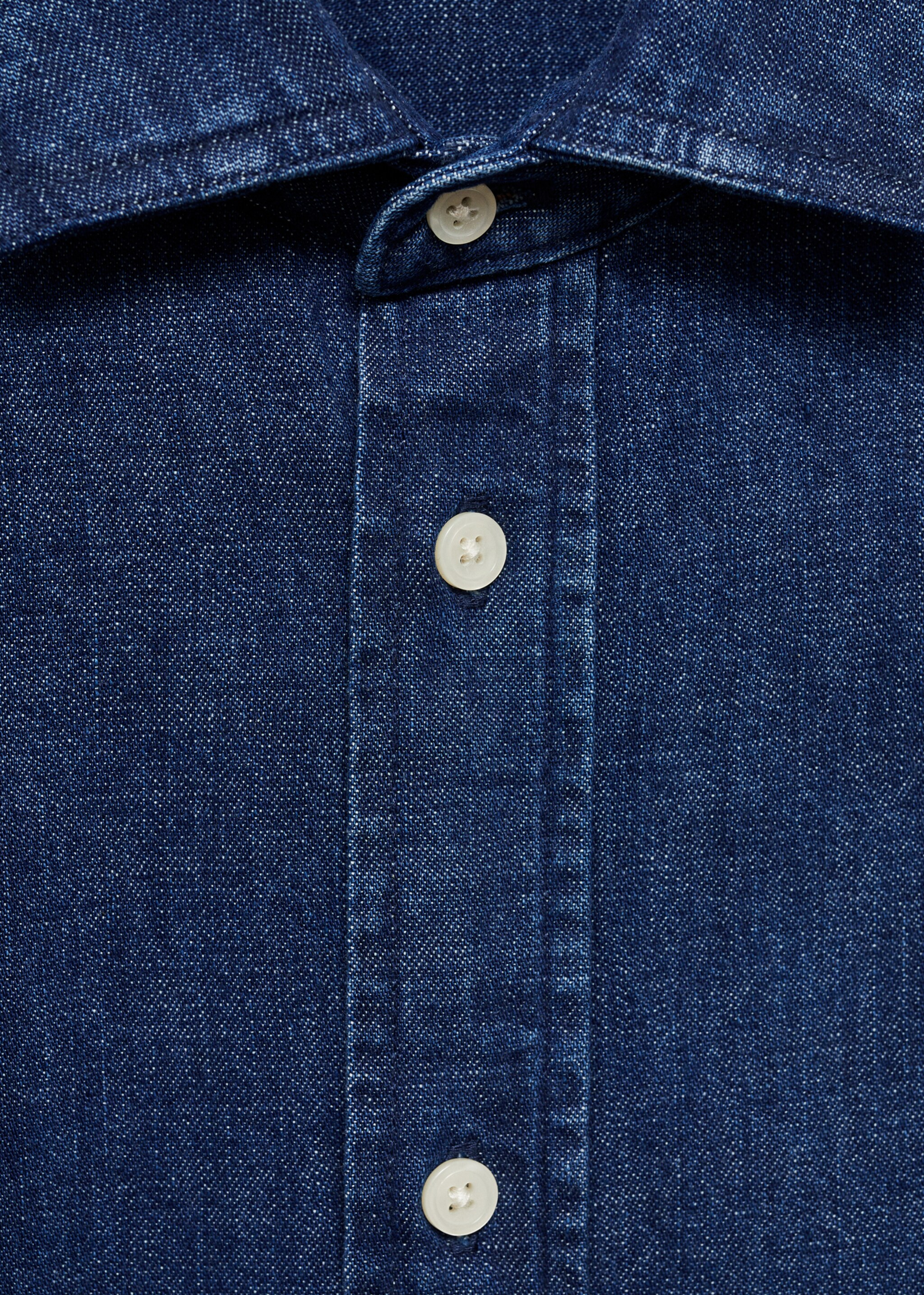 Regular fit denim shirt - Details of the article 8