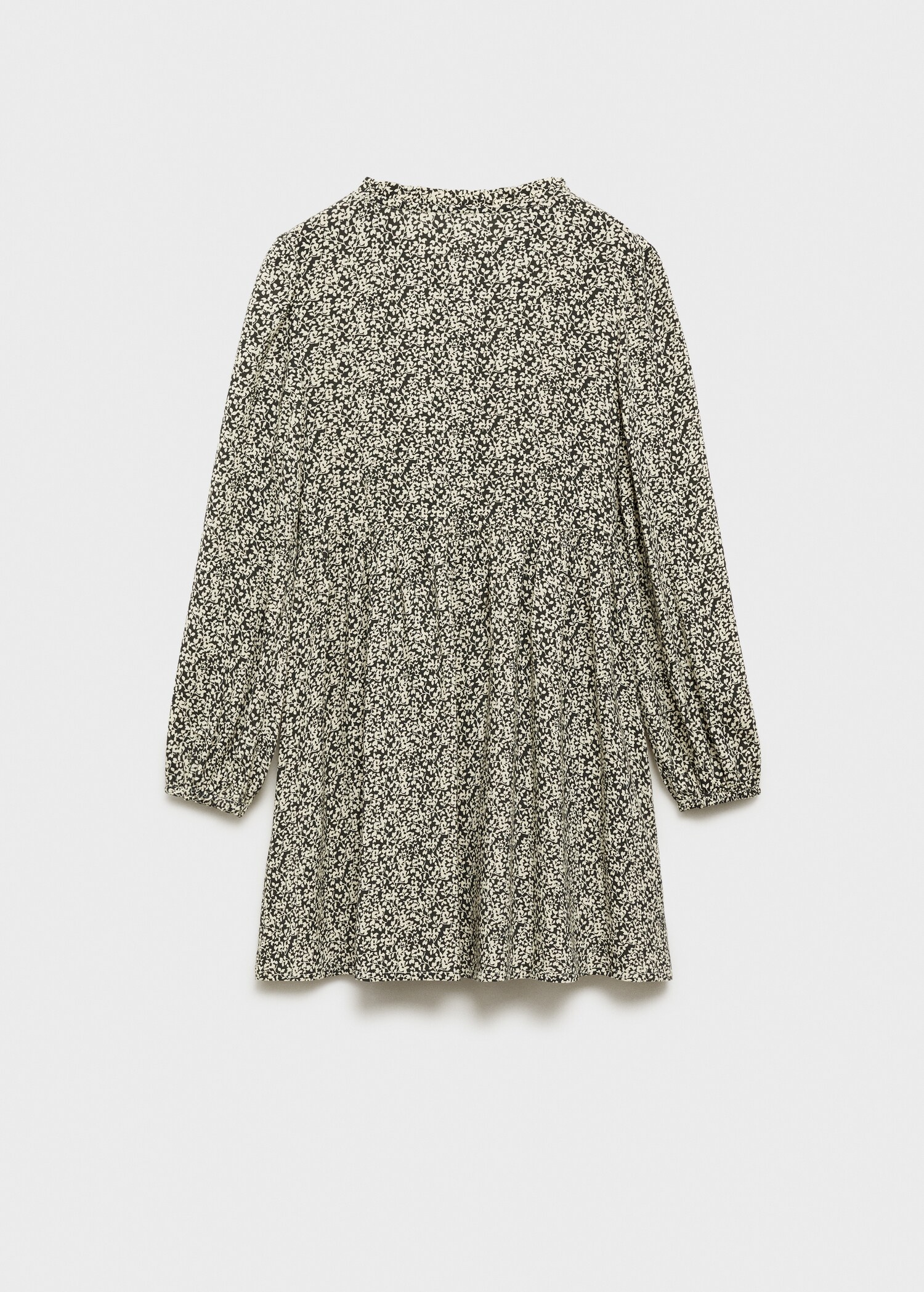 Robe imprimée boutons - Verso de l’article