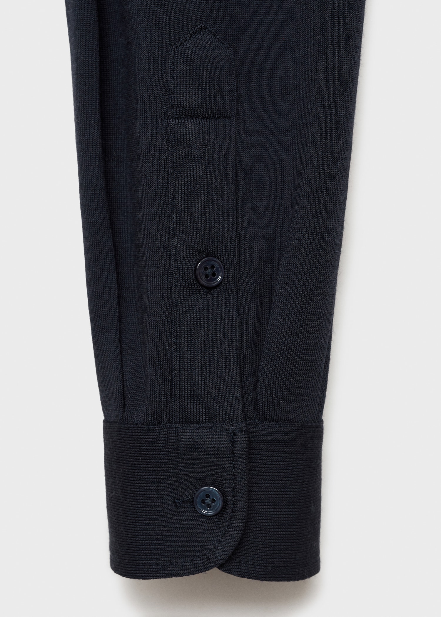 Wool regular-fit polo shirt - Details of the article 0
