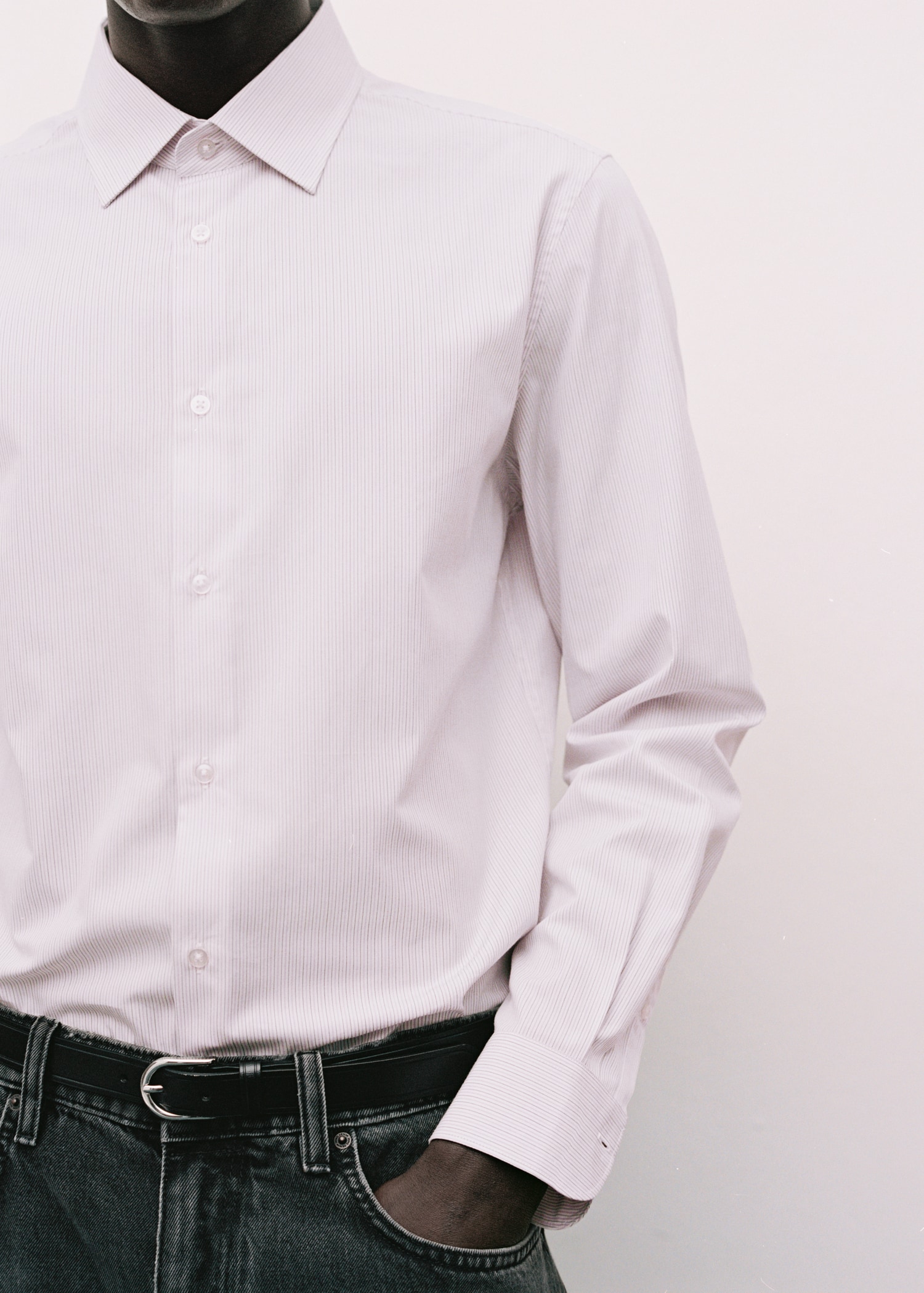 Chemise 100 % coton rayures - Détail de l'article 3