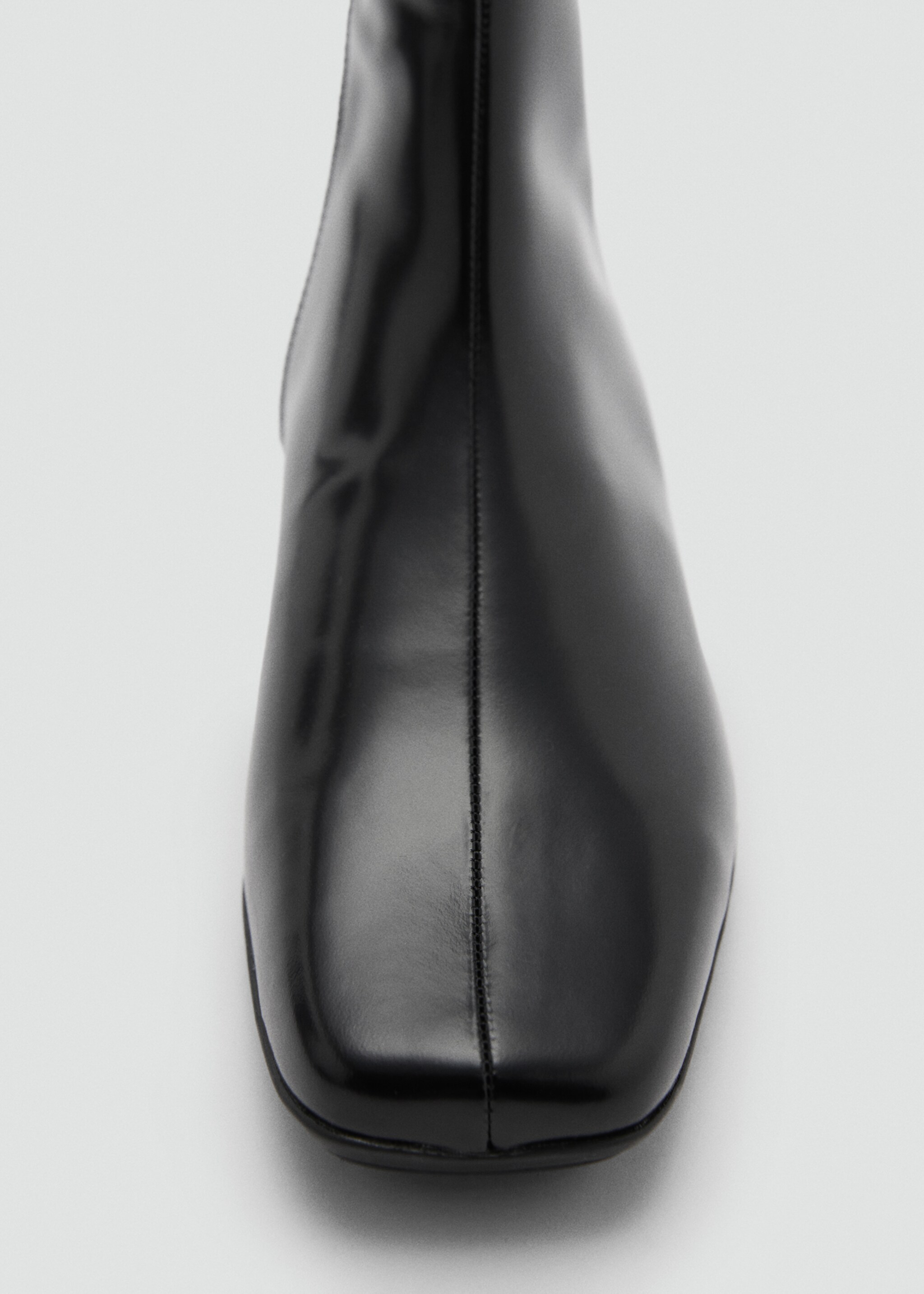 Bottines cuir bout carré - Détail de l'article 2