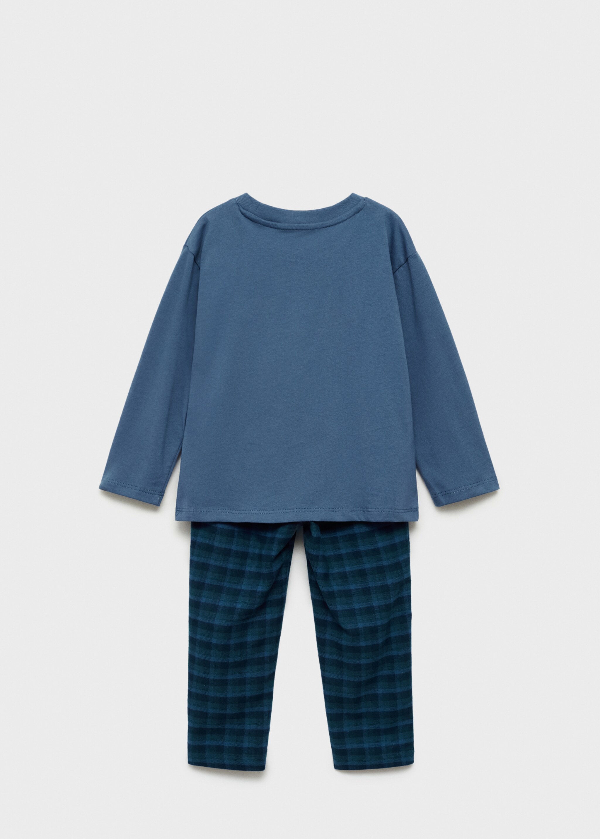 Set de pijama lungă - Spatele articolului