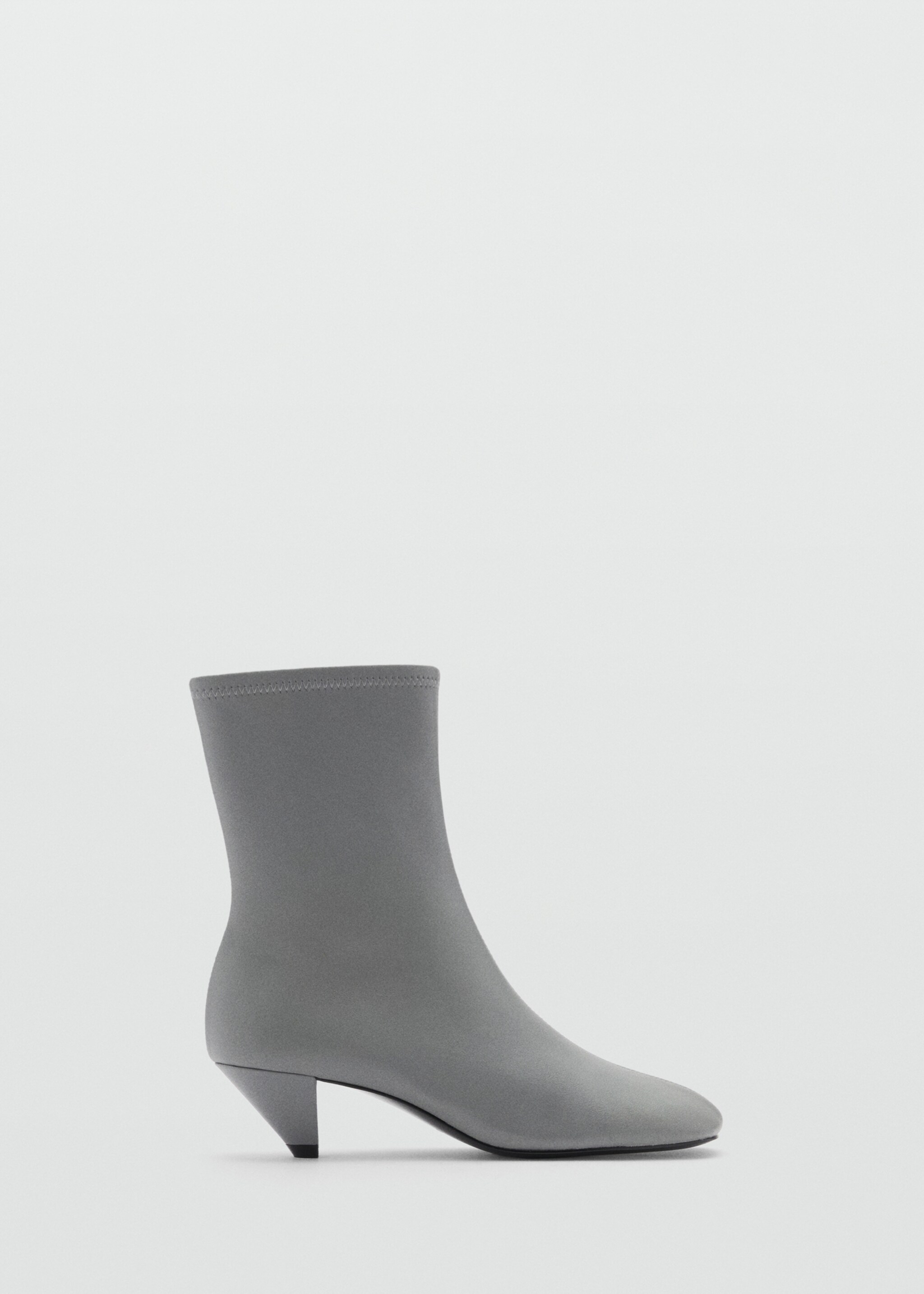 Bottines cuir bout carré - Article sans modèle