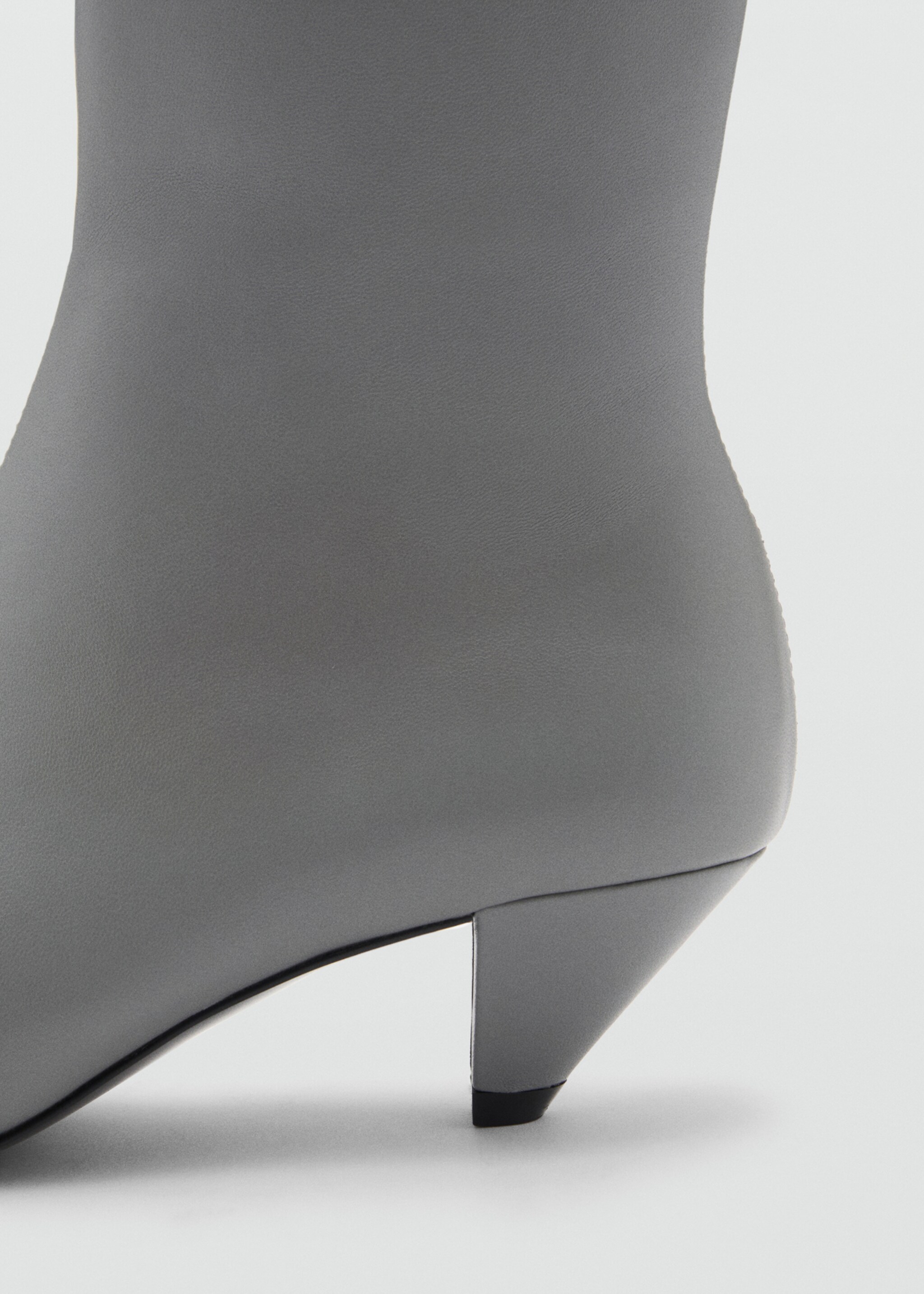 Bottines cuir bout carré - Détail de l'article 1