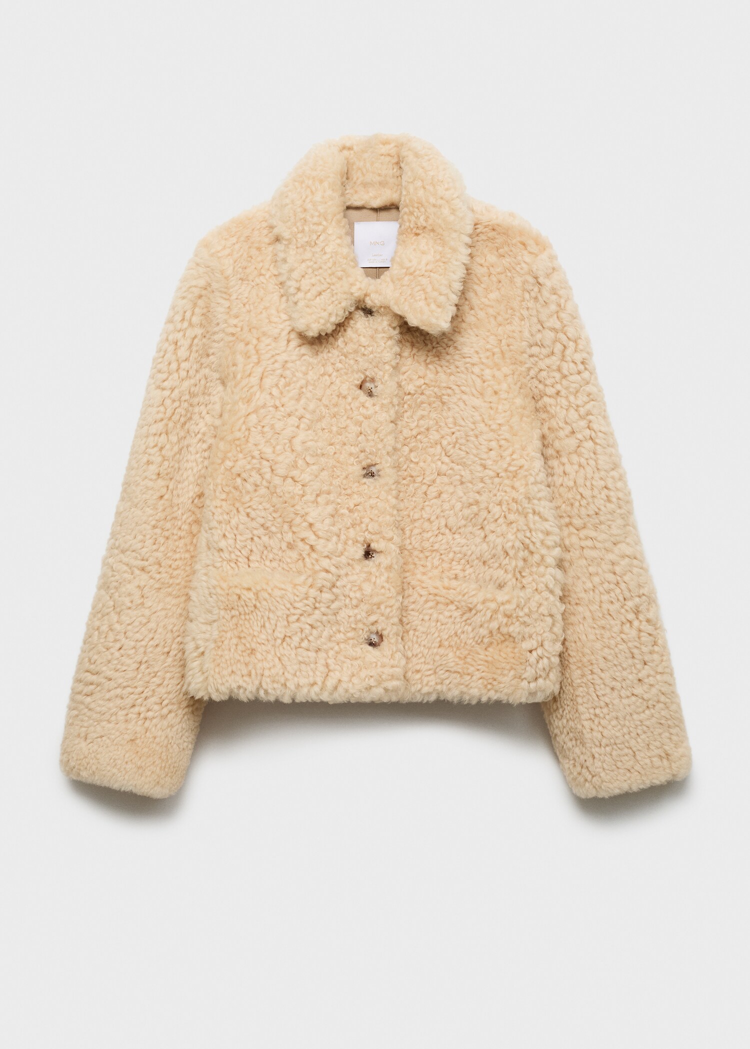 Manteau cuir mouton retourné - Article sans modèle