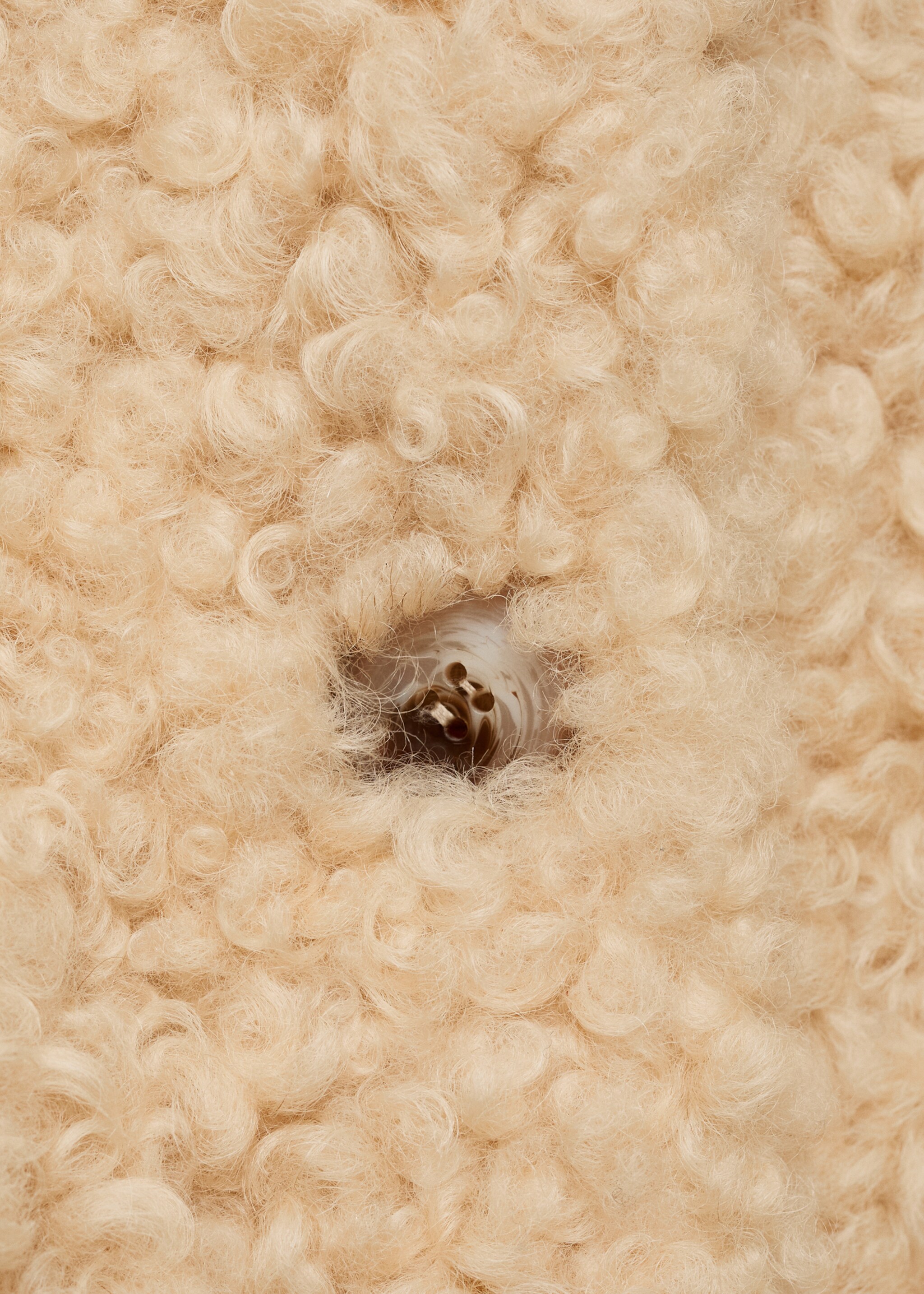 Shearling leather coat - Details of the article 0