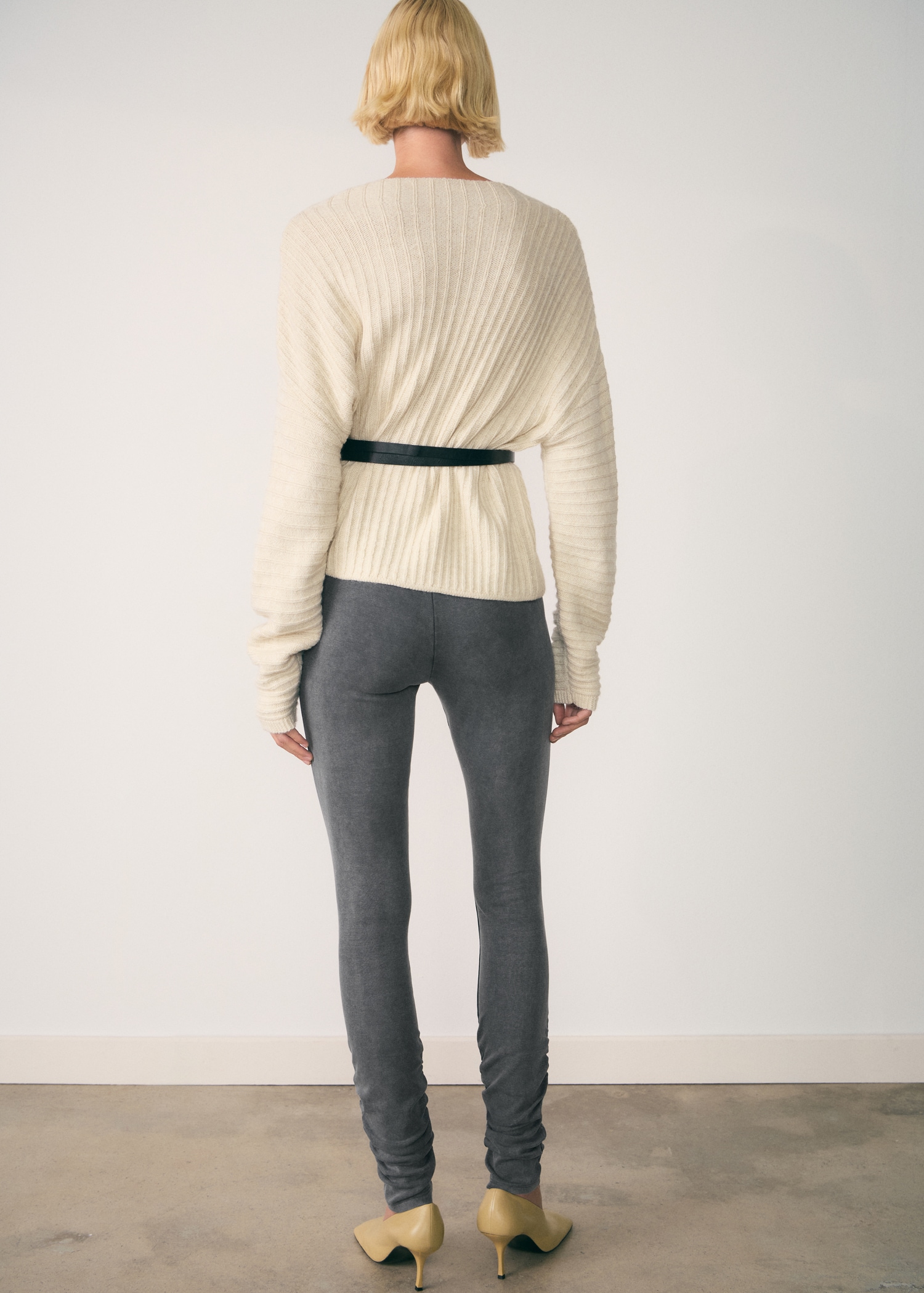 Legging ourlets froncés - Verso de l’article