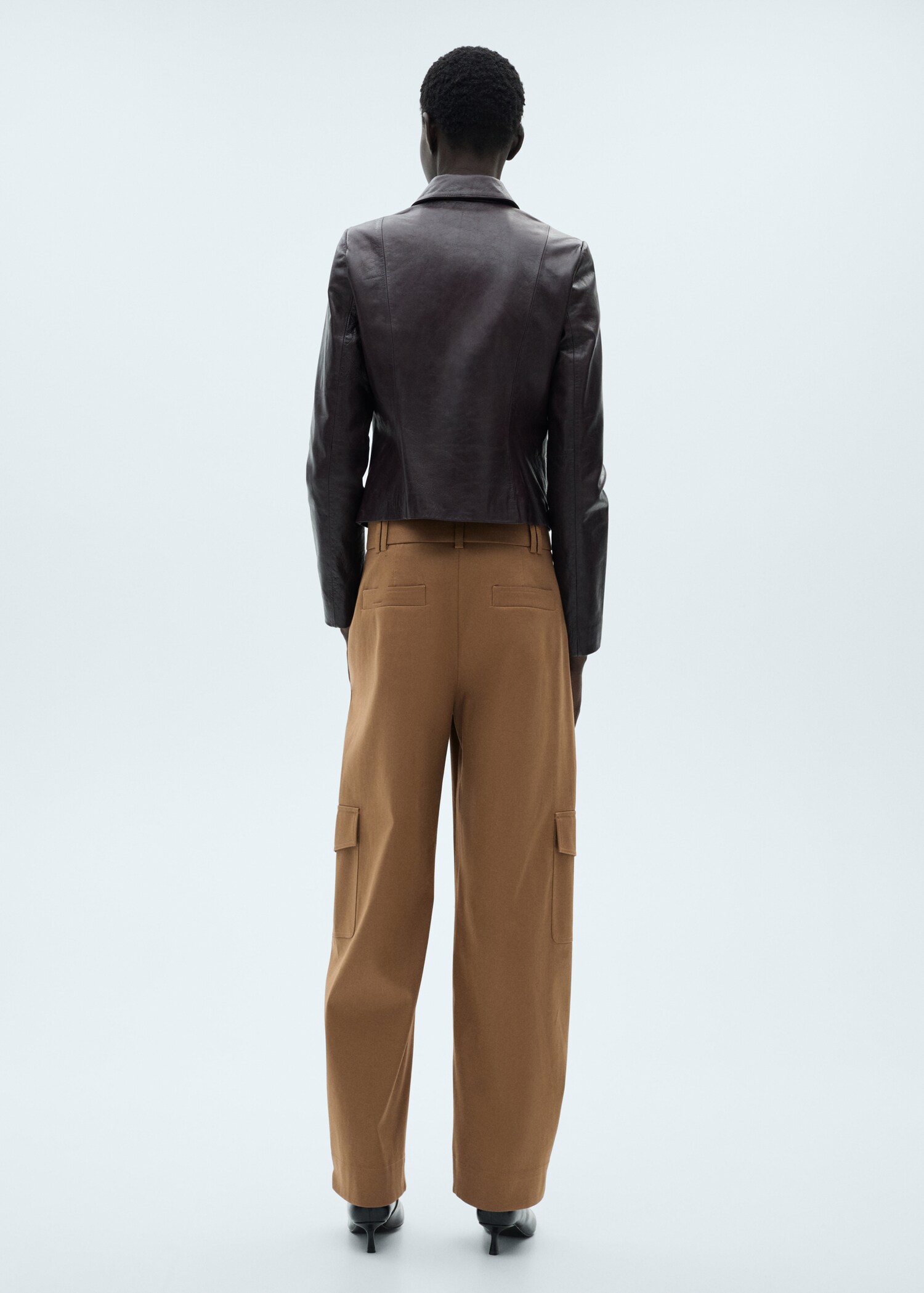 Pantalon cargo coton - Verso de l’article