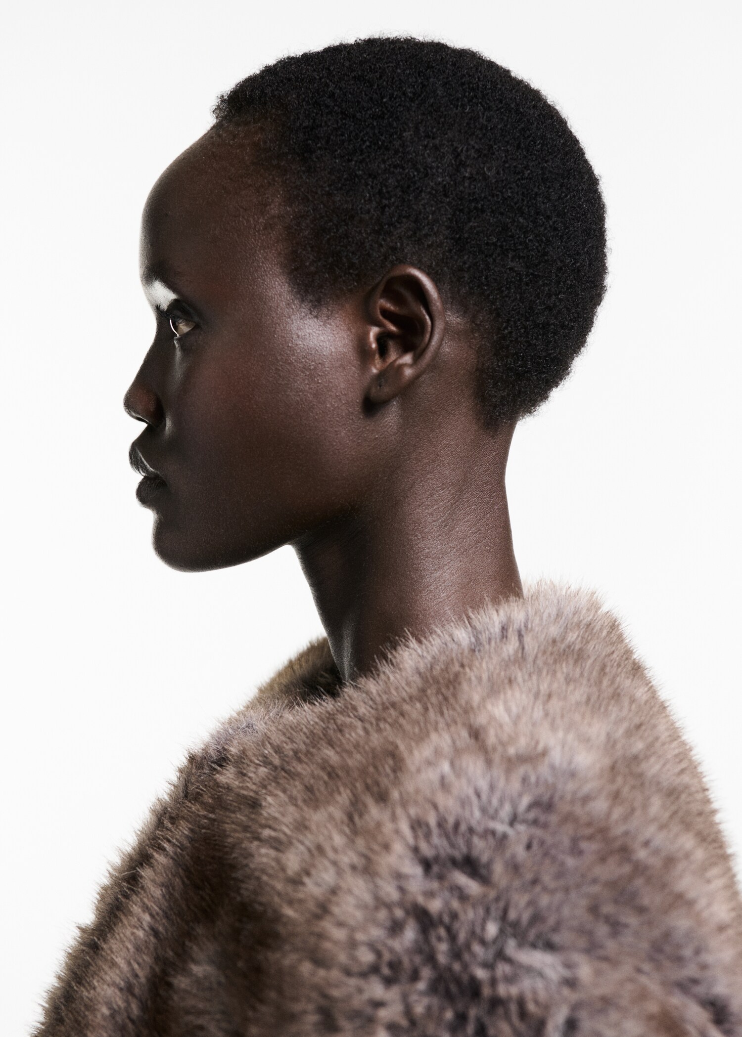 Fur effect jacket - Details of the article 1