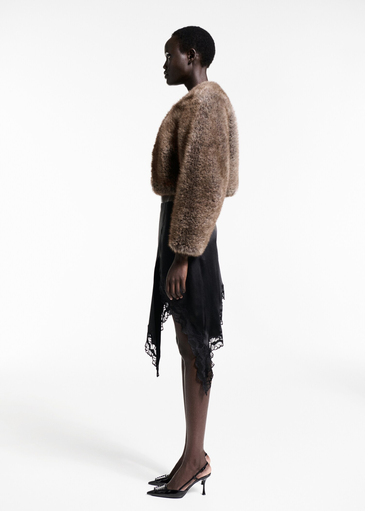 Fur effect jacket - Details of the article 2
