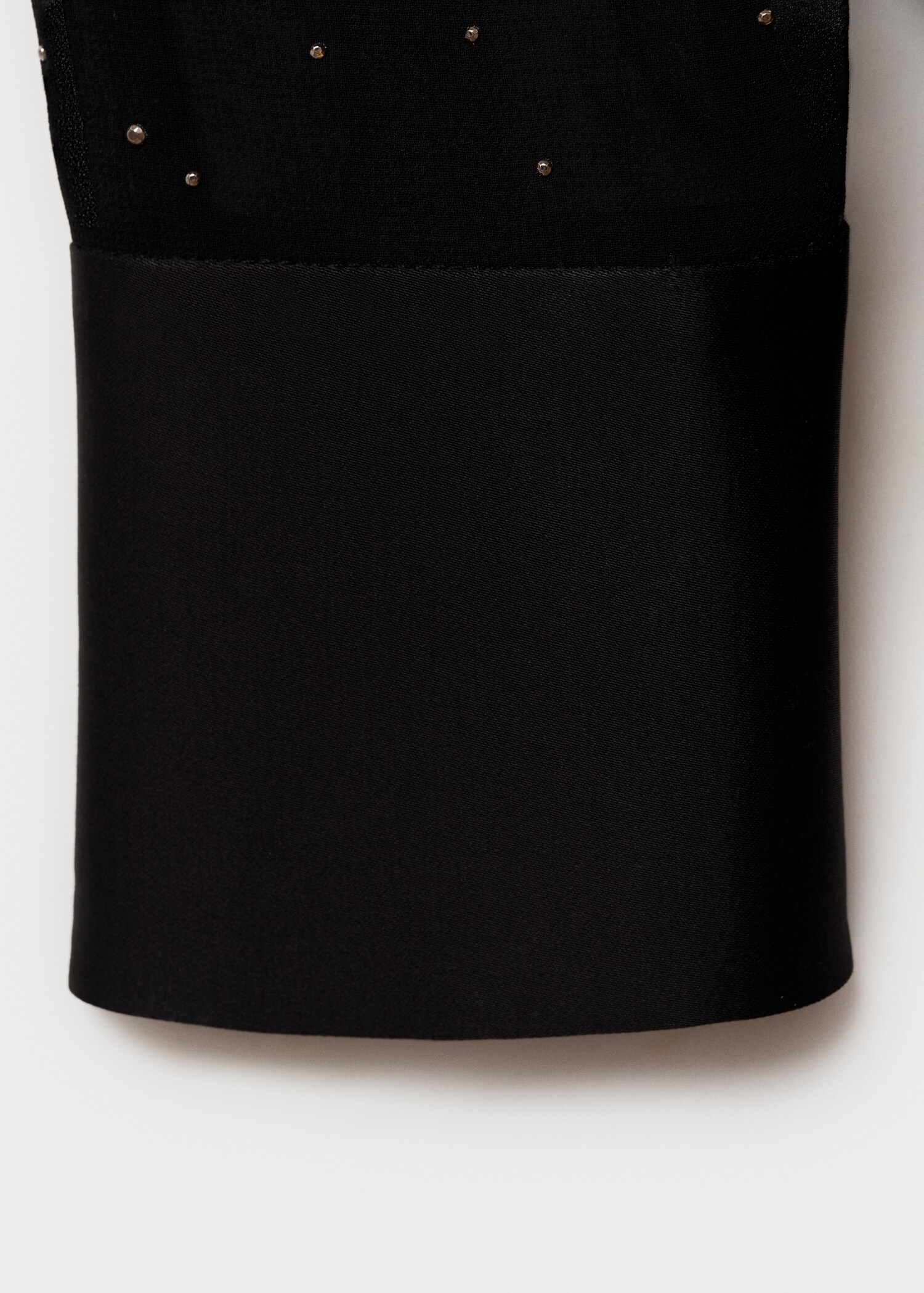 Semi-transparent studded shirt - Details of the article 0
