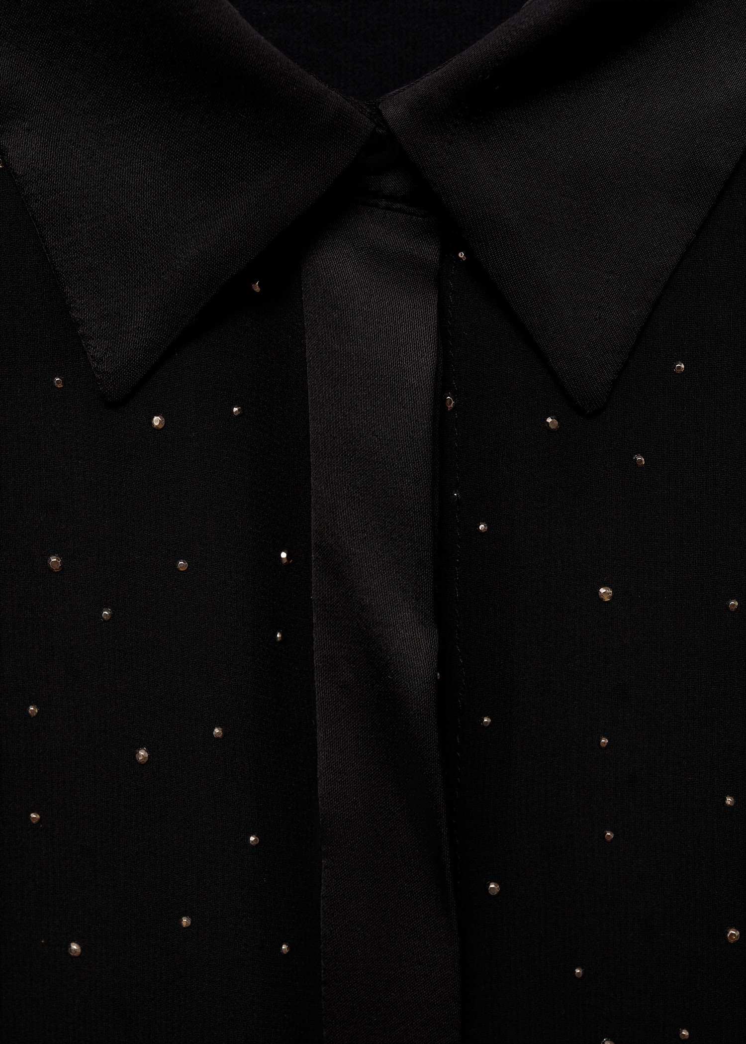 Semi-transparent studded shirt - Details of the article 8