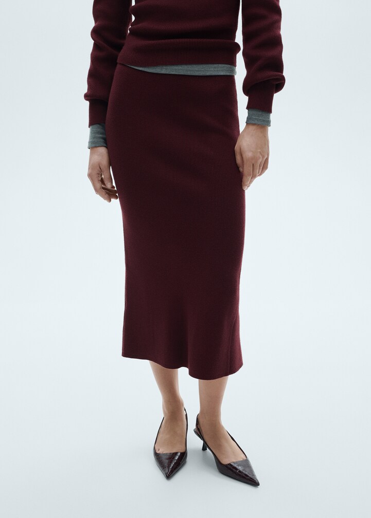 3-Tiered 'Mango' Skirt with Smocked Waistband main image 0