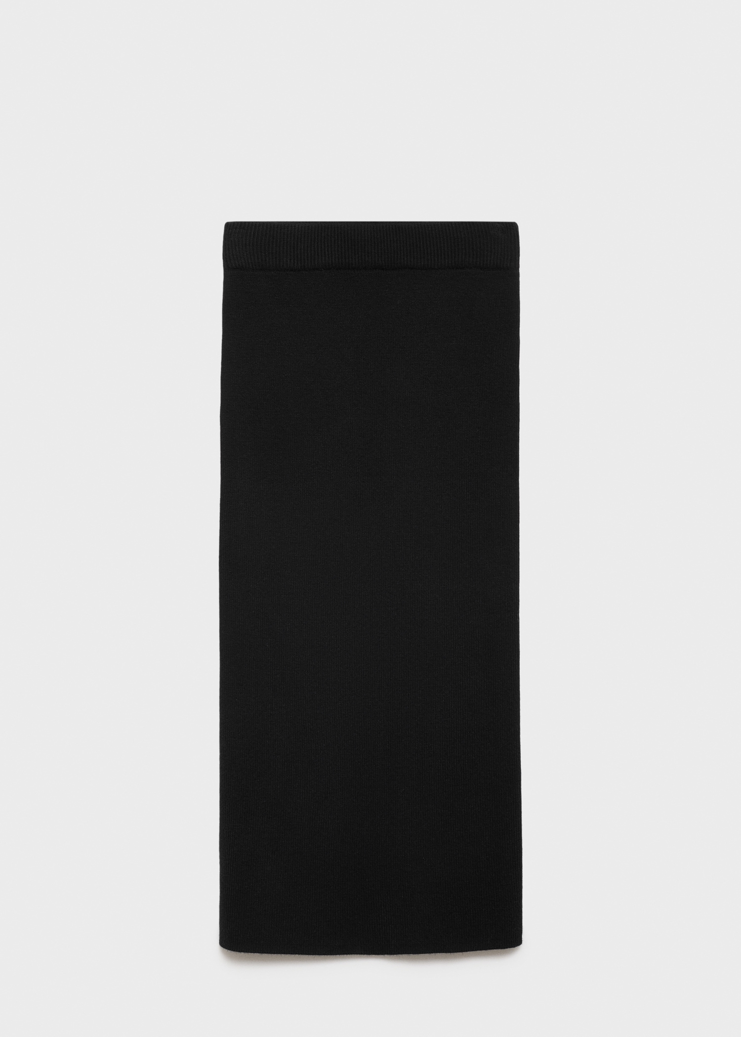Ribbed midi skirt - Article without model
